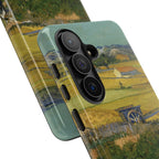 Harvest at La Crau by Vincent van Gogh - Samsung Tough Case