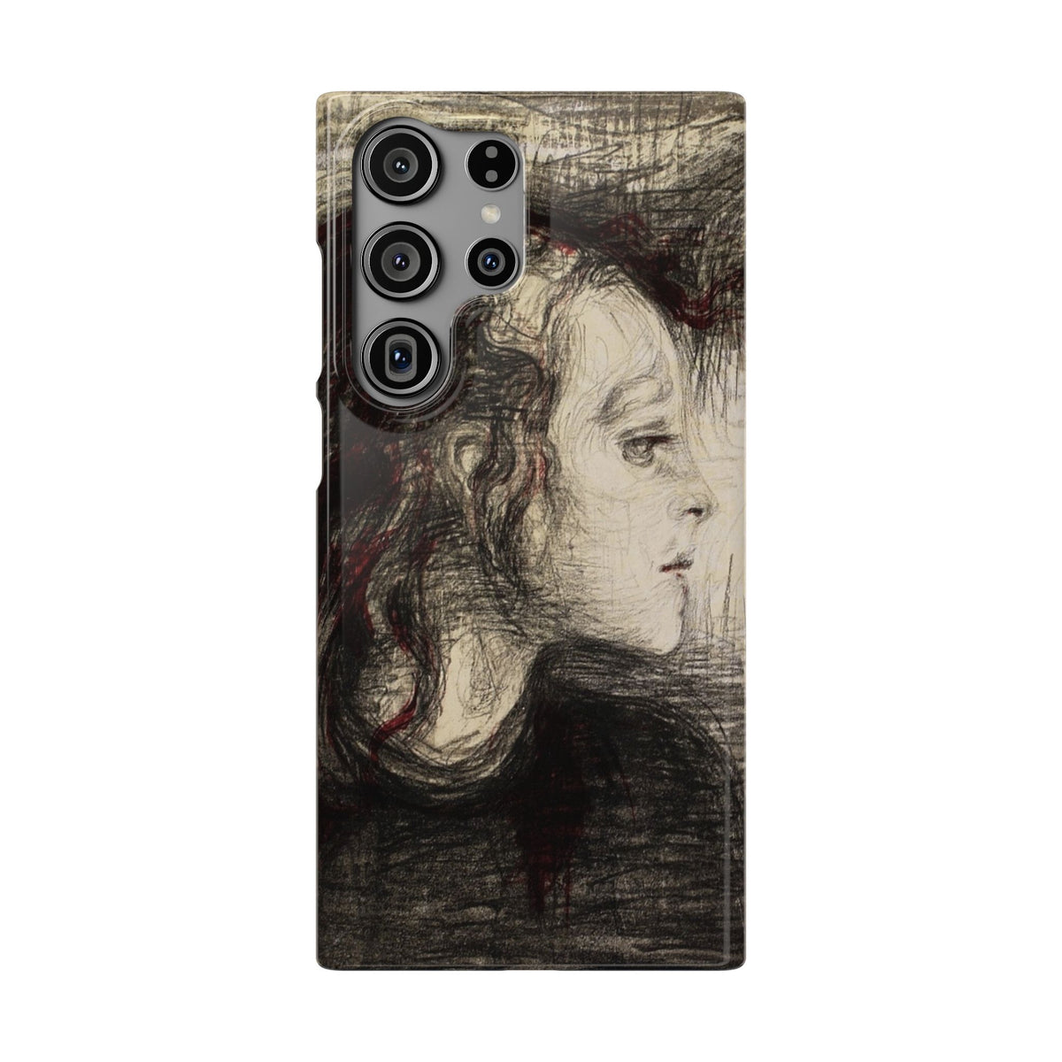 The Sick Child by Edvard Munch - Samsung Slim Case