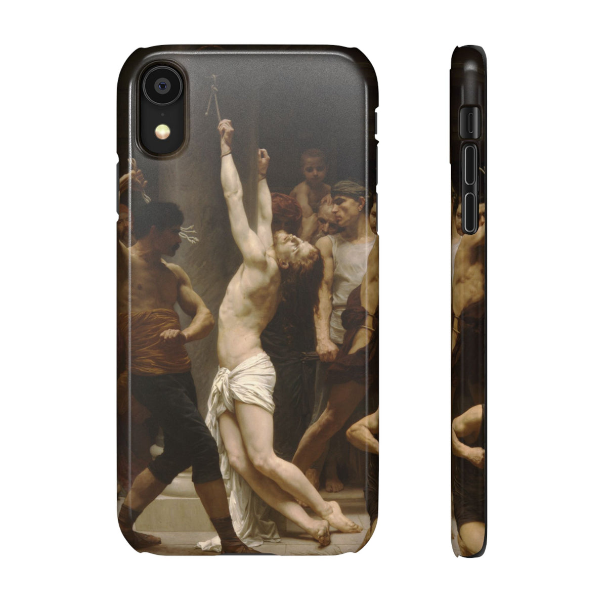 The Flagellation of Our Lord Jesus Christ by William-Adolphe Bouguereau - iPhone Slim Case