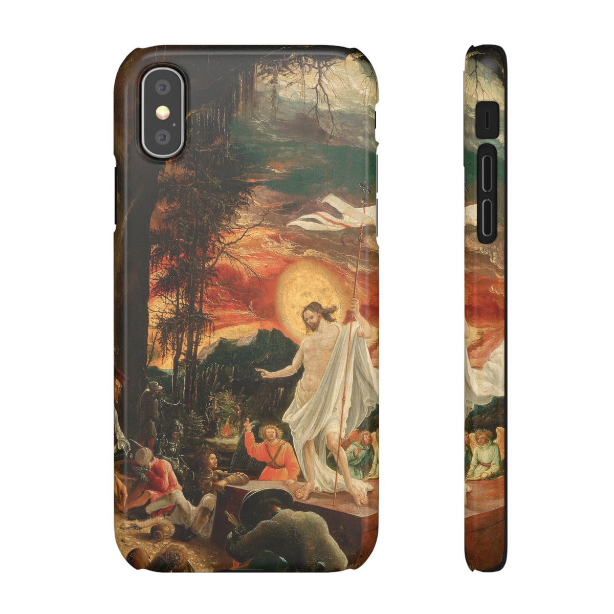 Resurrection of Christ by Albrecht Altdorfer - iPhone Slim Case