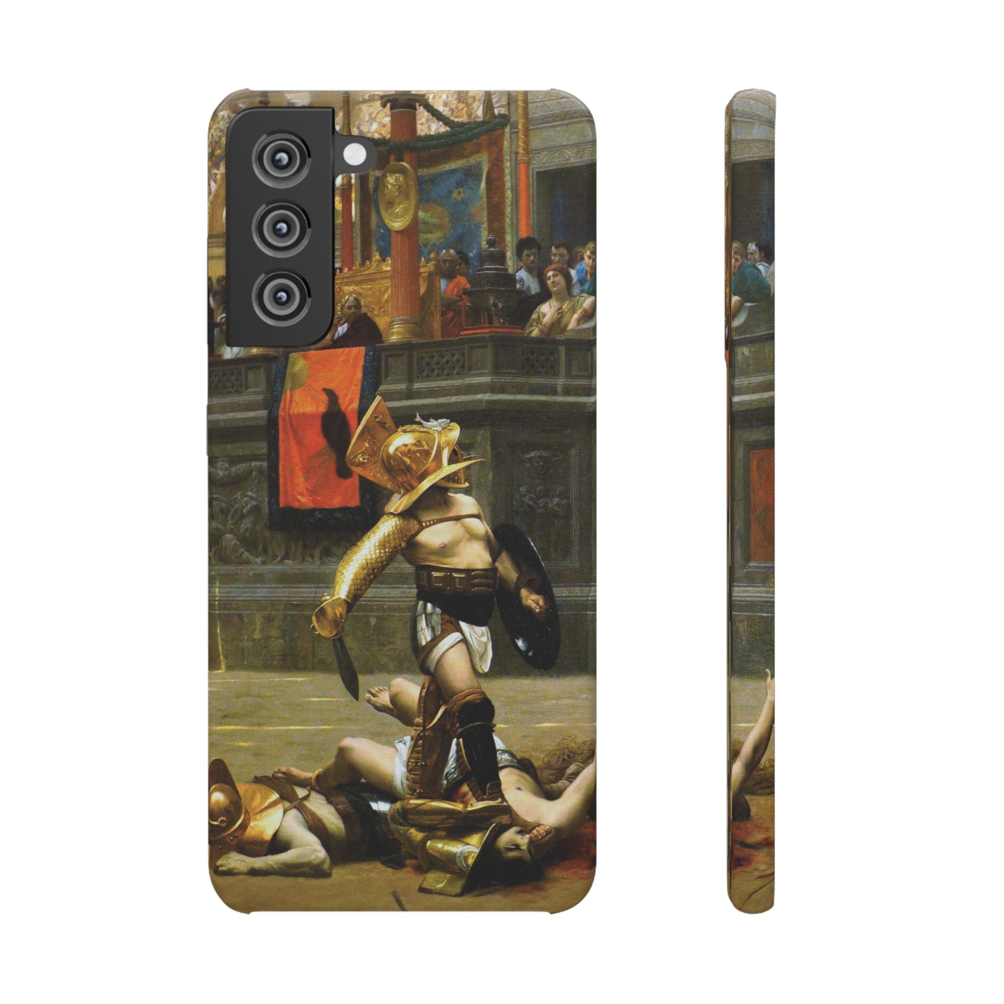 Pollice Verso by Jean Leon Gerome - Samsung Slim Case