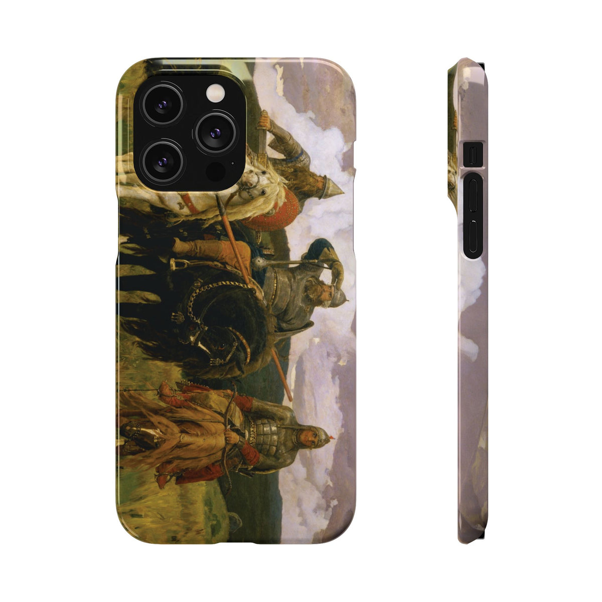 Bogatyrs by Viktor Vasnetsov - iPhone Slim Case