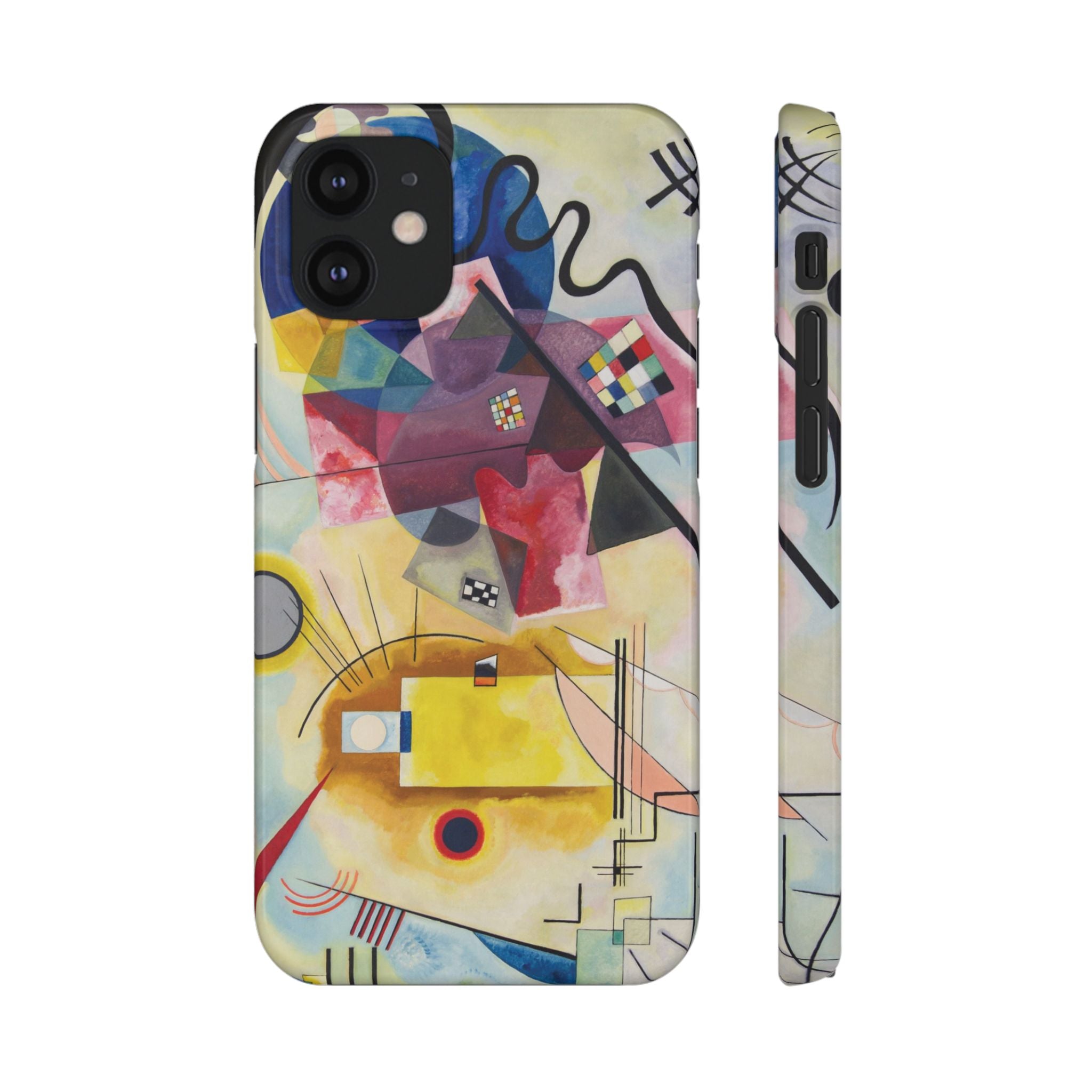 Yellow-Red-Blue by Vasily Kandinsky - iPhone Slim Case