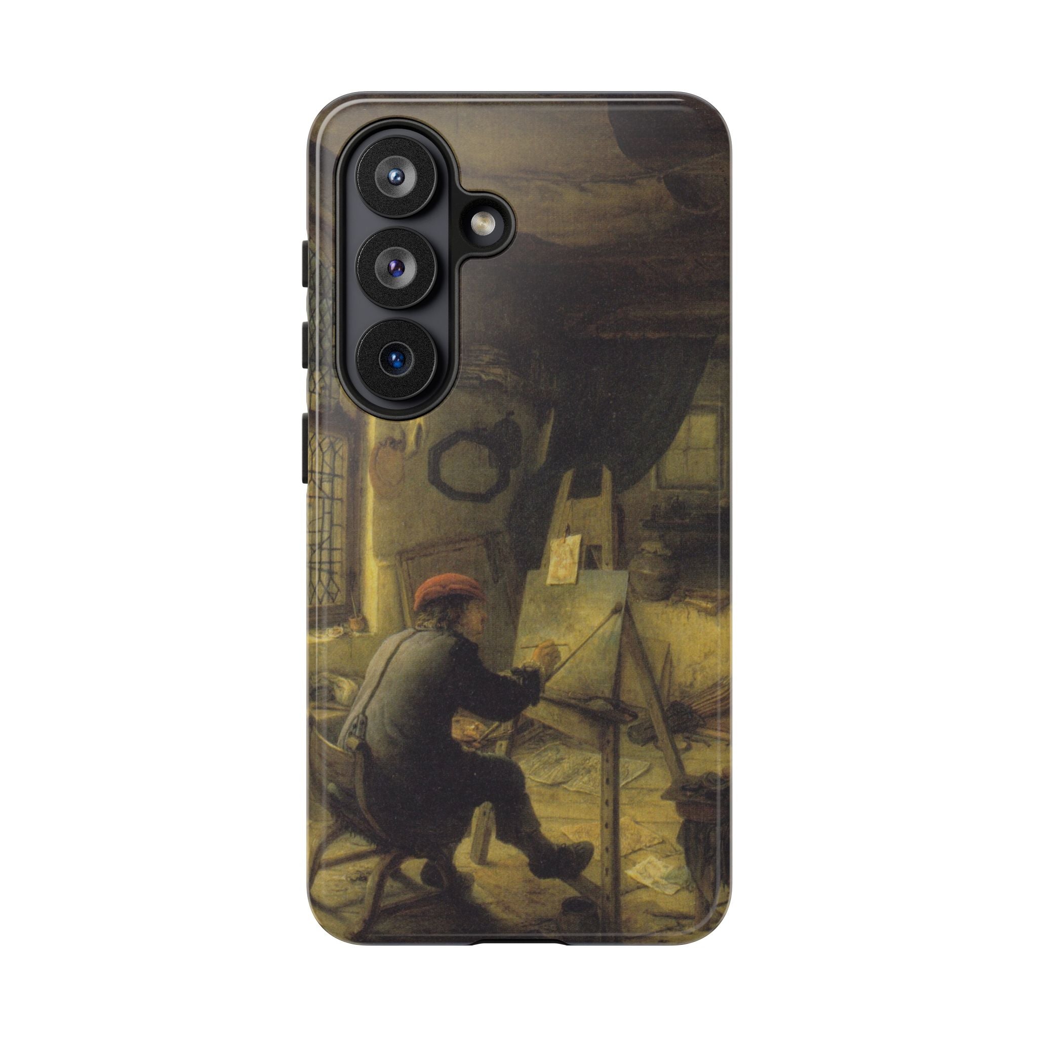 The Painter in His Workshop by Adriaen van Ostade - Samsung Tough Case