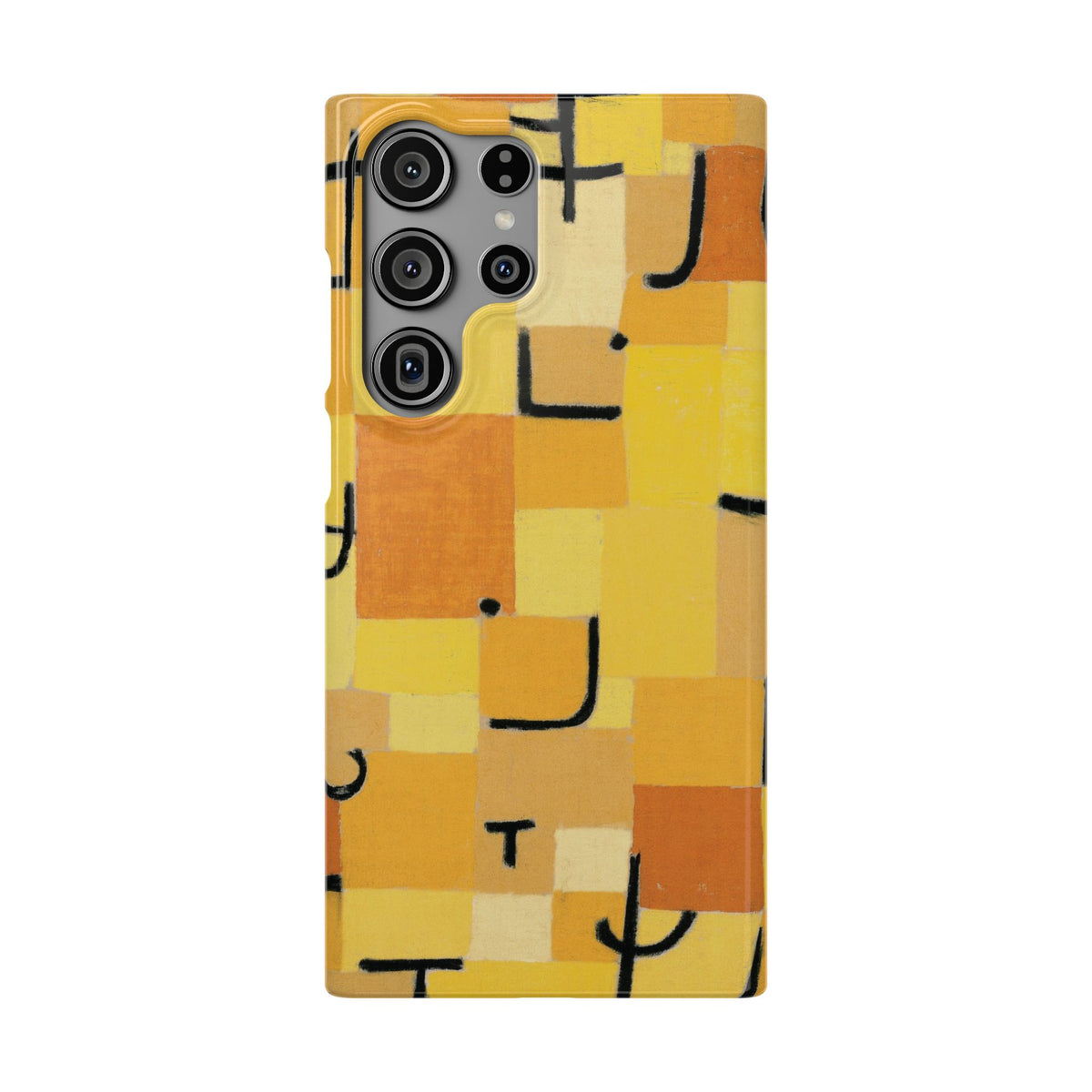 Signs in Yellow by Paul Klee - Samsung Slim Case