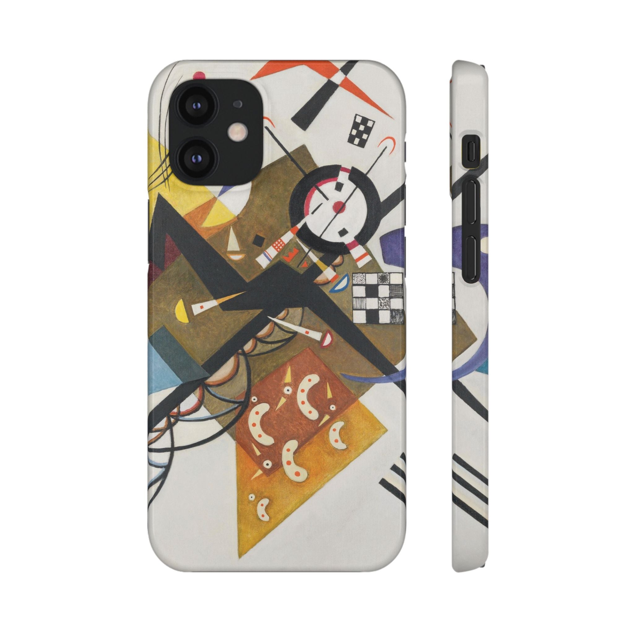 On White II by Vasily Kandinsky - iPhone Slim Case