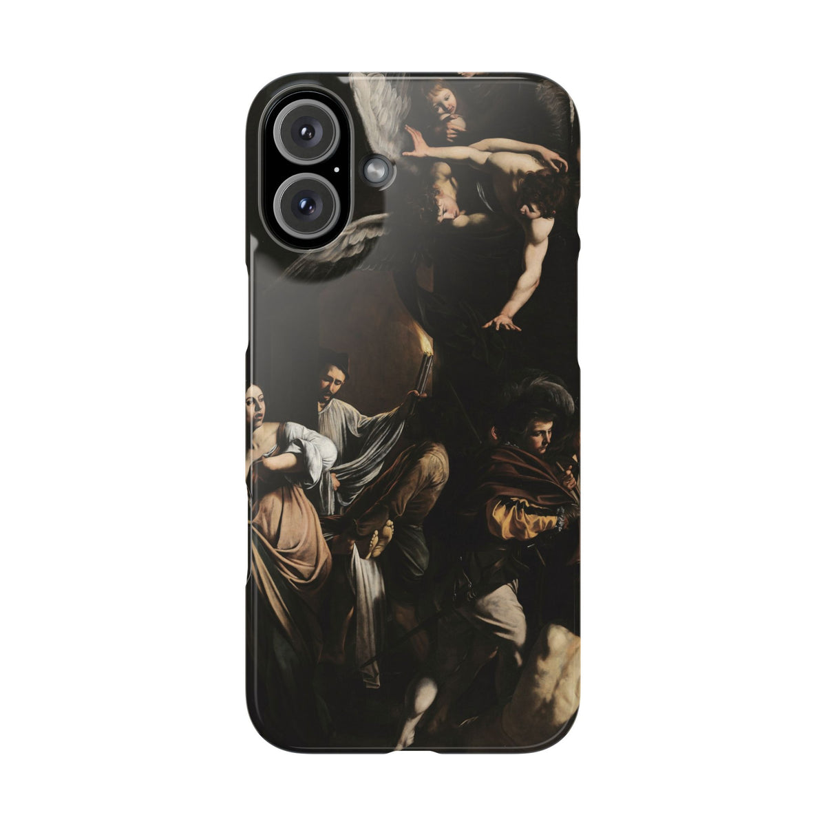 The Seven Works of Mercy by Caravaggio - iPhone Slim Case