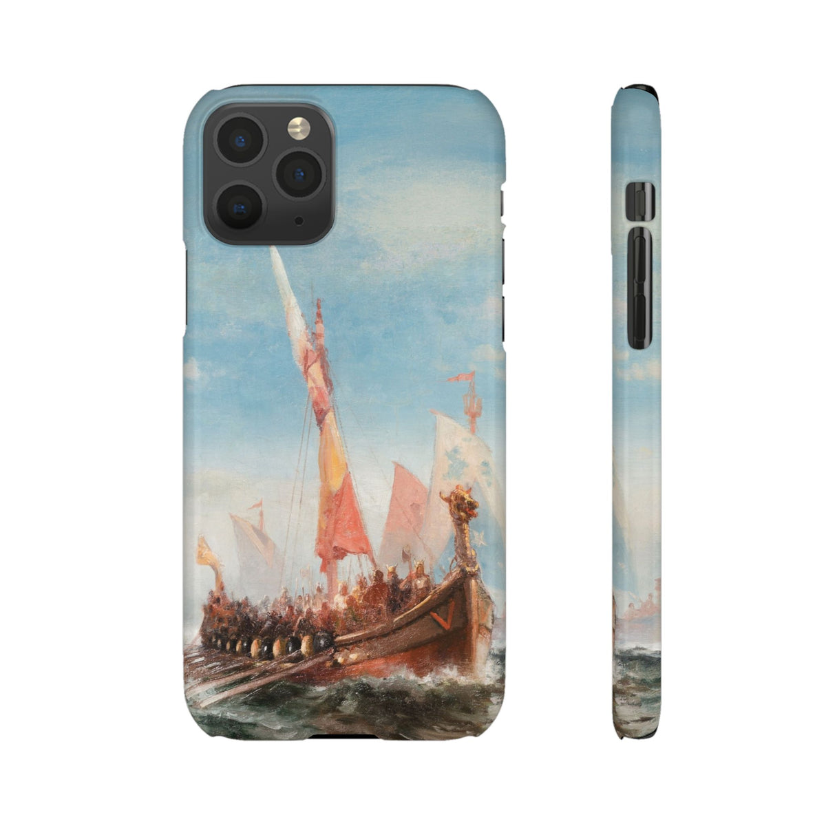 Viking Armada by Edward Moran - iPhone Slim Case