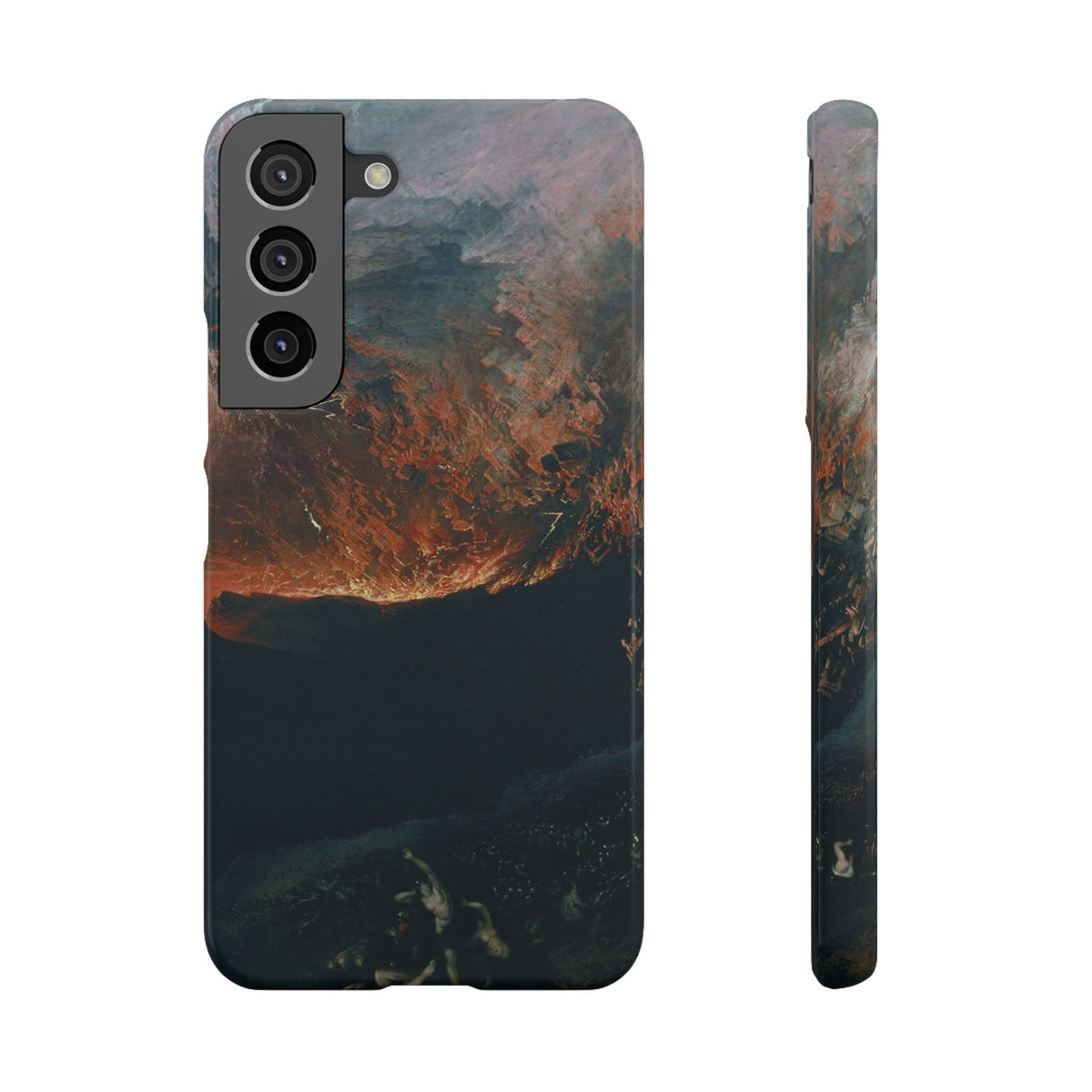The Great Day of His Wrath by John Martin - Samsung Slim Case