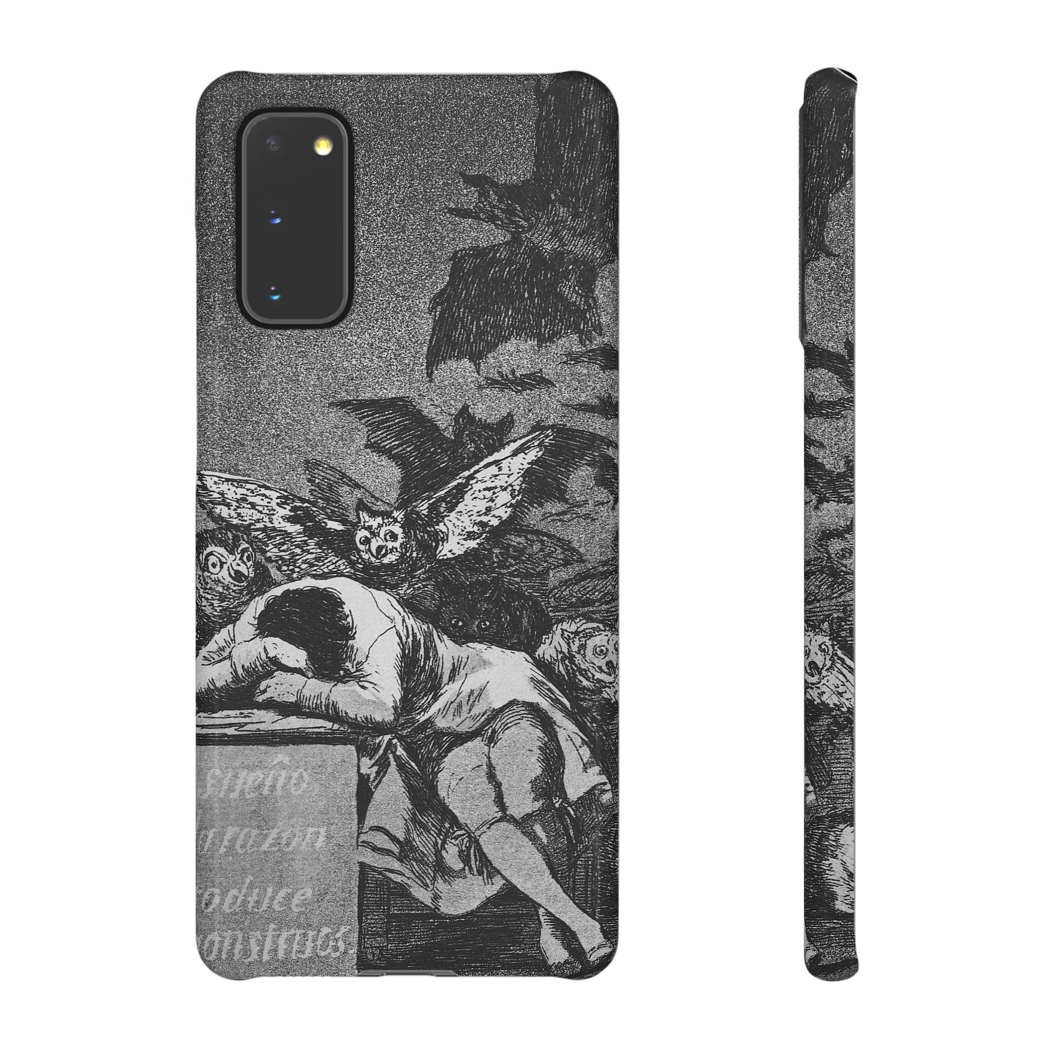 The Sleep of Reason Produces Monsters by Francisco Goya - Samsung Slim Case
