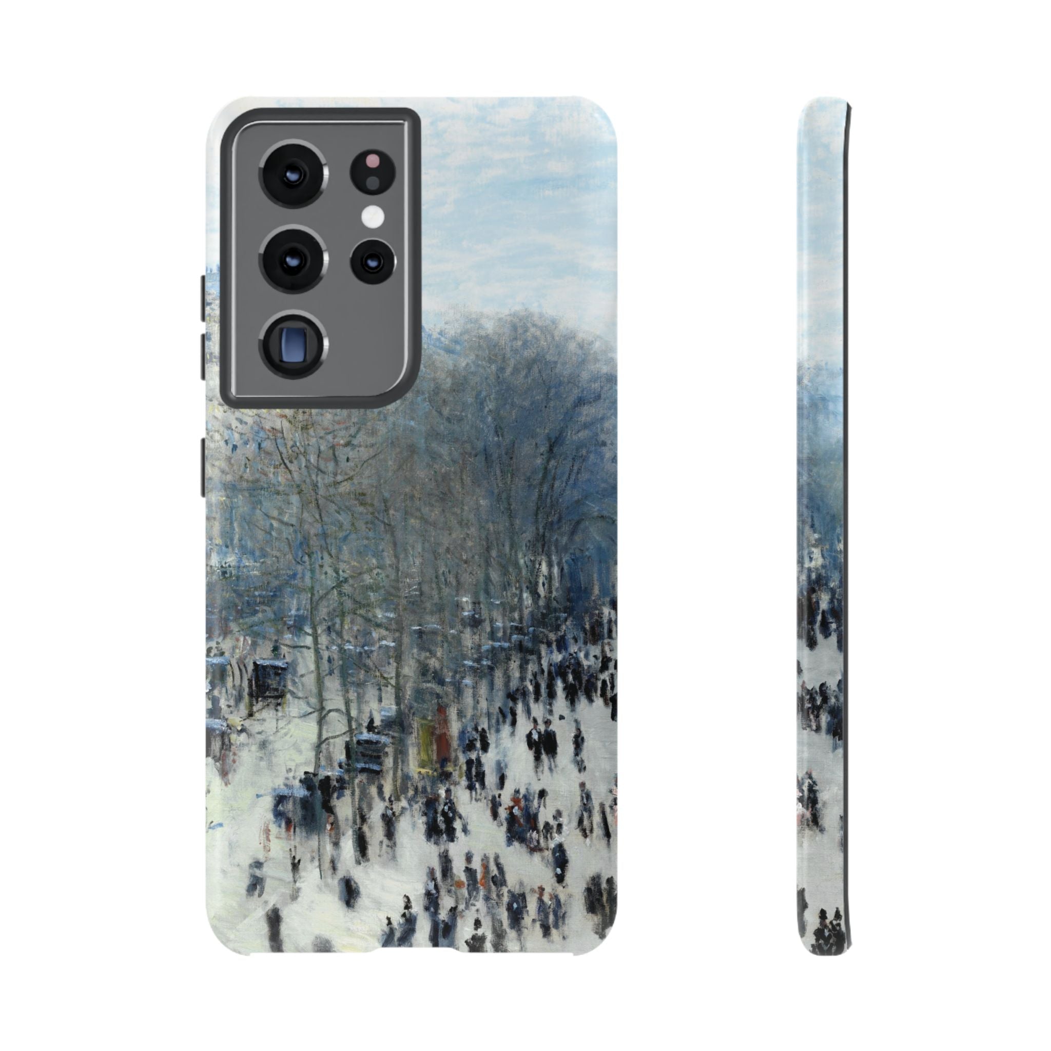 Boulevard des Capucines by Claude Monet - Samsung Tough Case