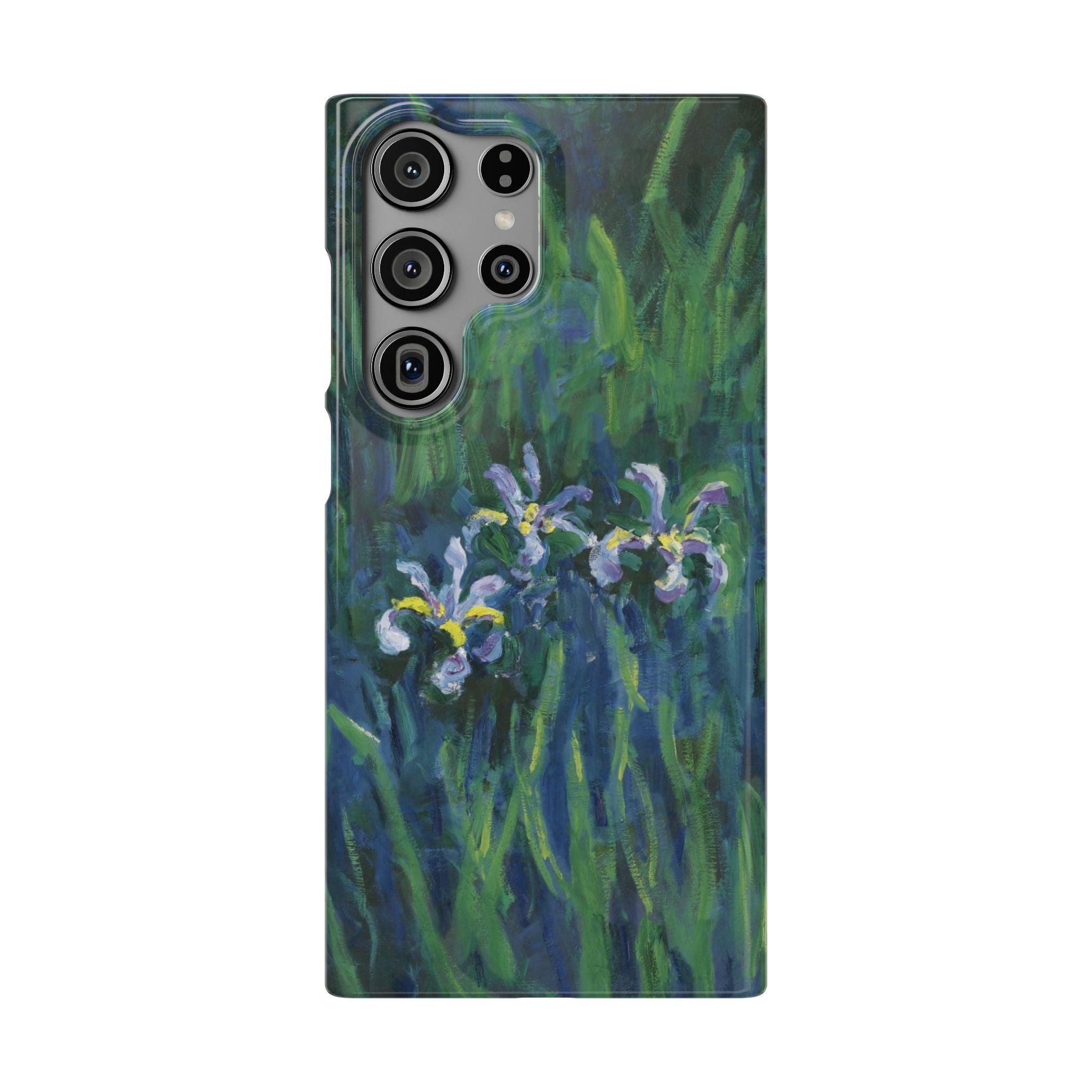 Irises by Claude Monet - Samsung Slim Case