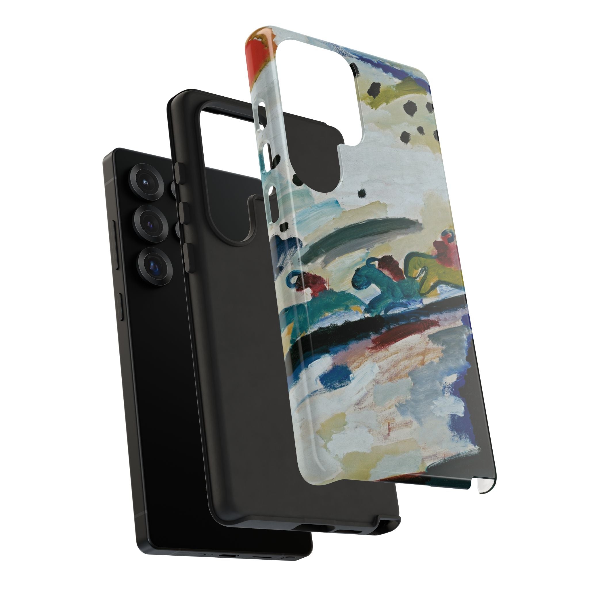 Romantic Landscape by Vasily Kandinsky - Samsung Tough Case