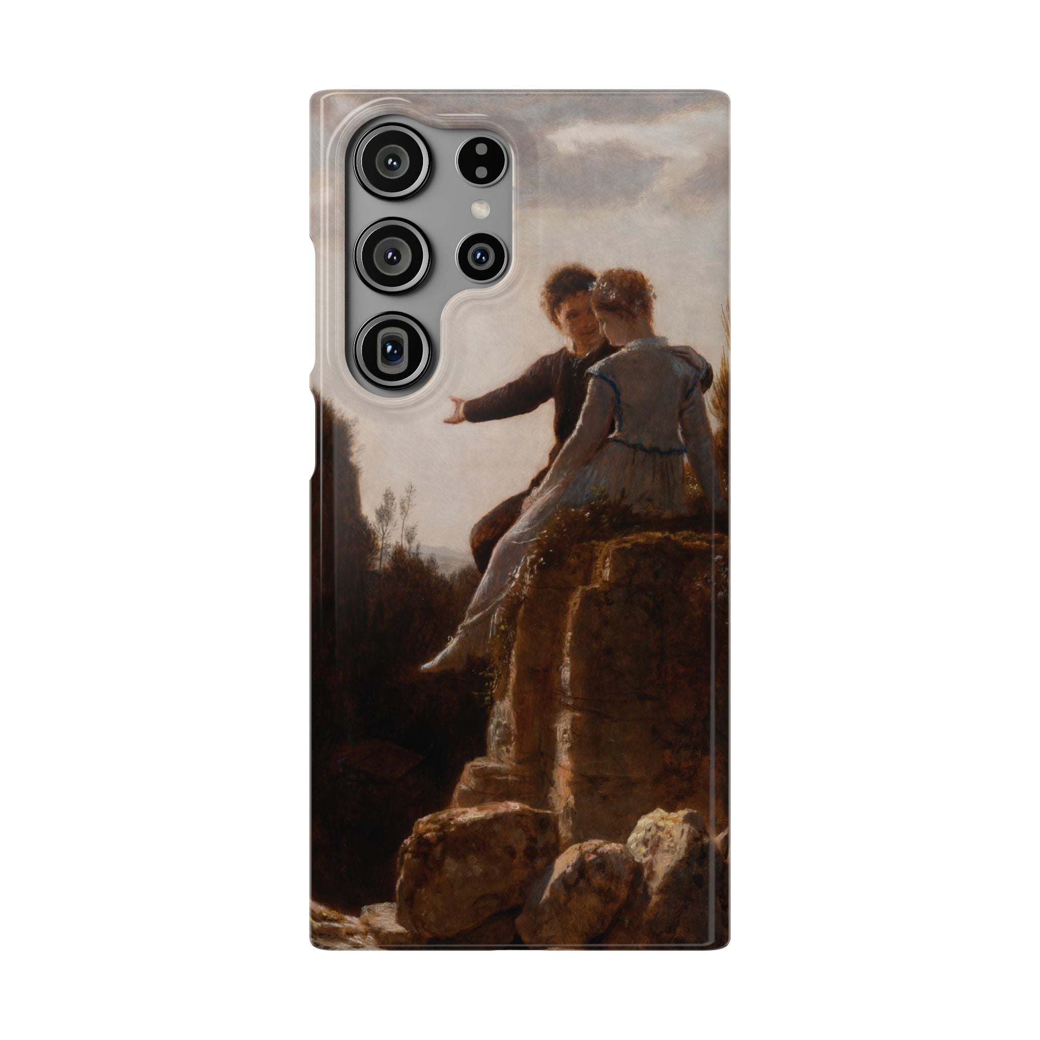 The Honeymoon by Arnold Böcklin - Samsung Slim Case