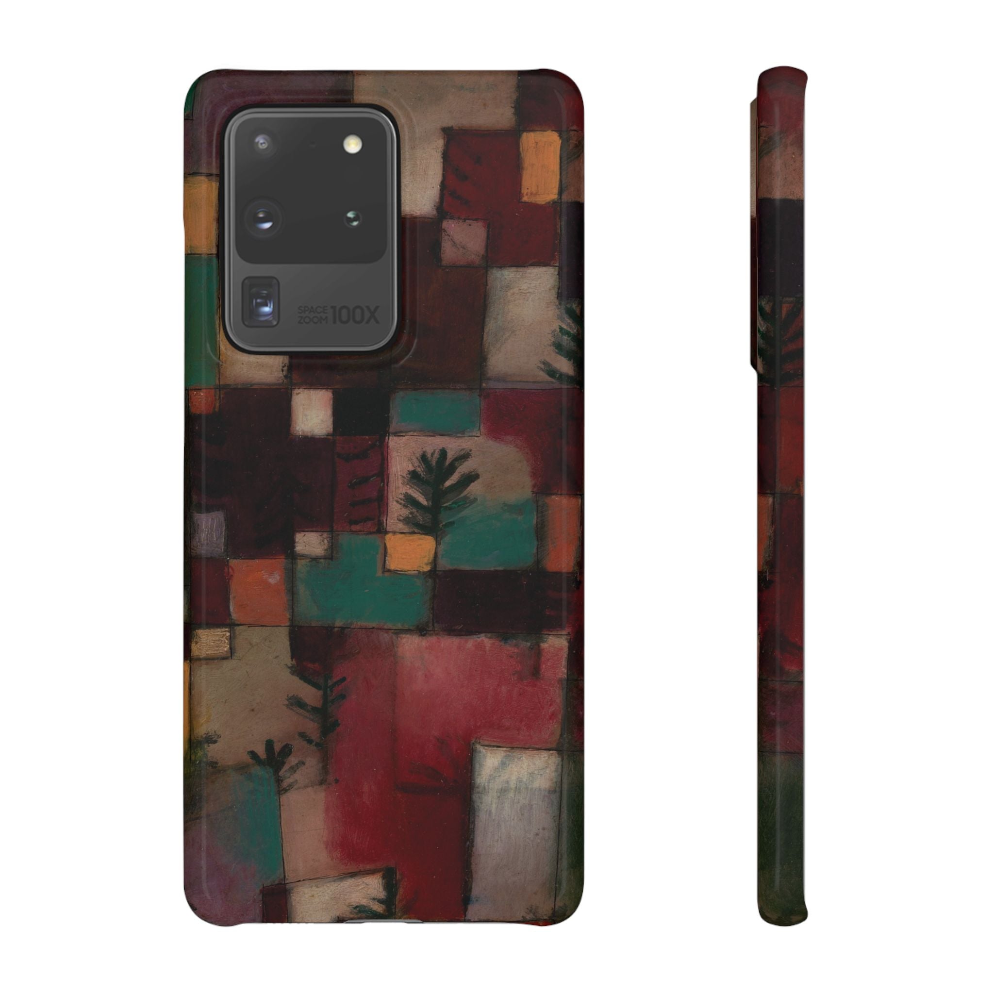 Redgreen and Violet-Yellow Rhythms by Paul Klee - Samsung Slim Case