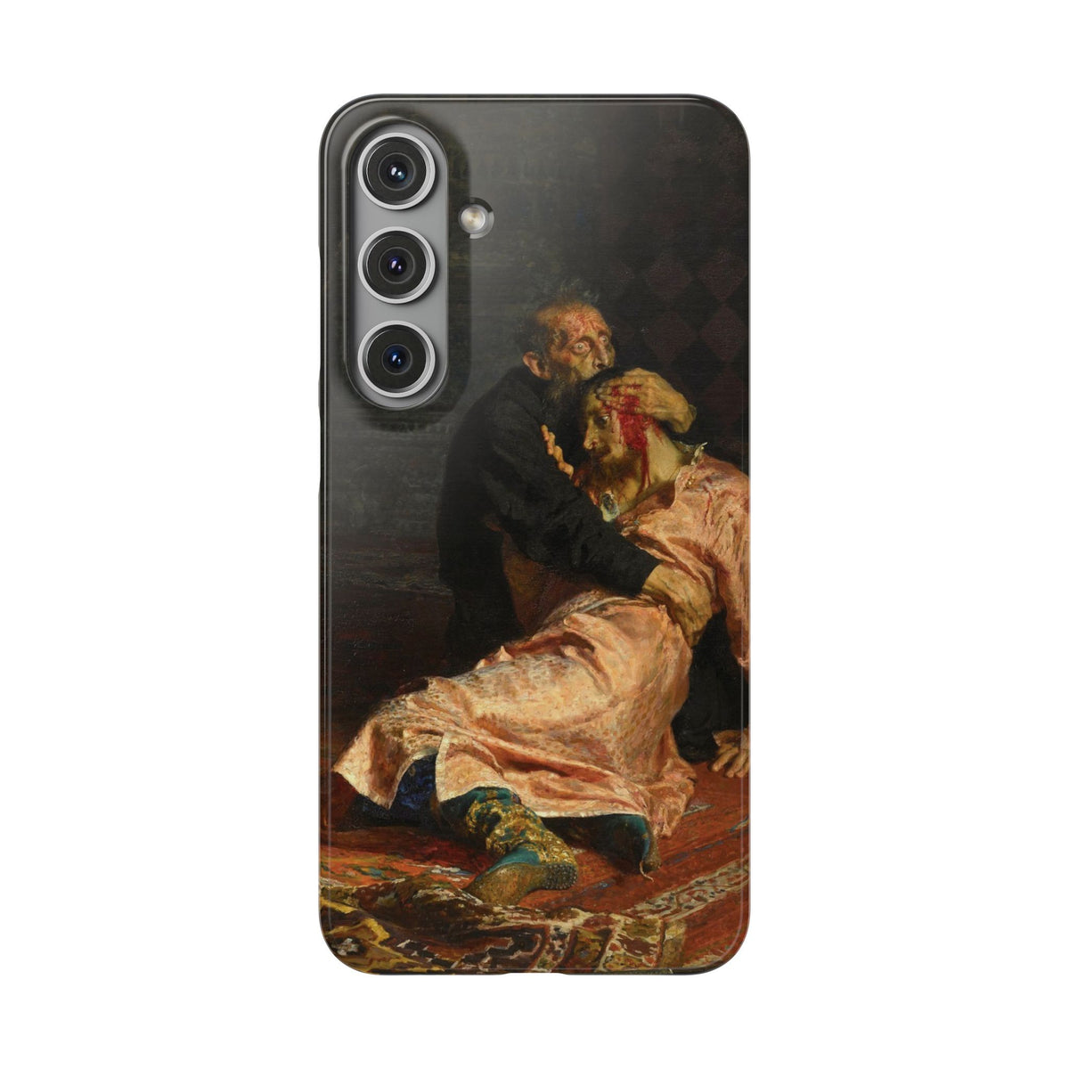 Ivan the Terrible and His Son by Ilya Repin - Samsung Slim Case