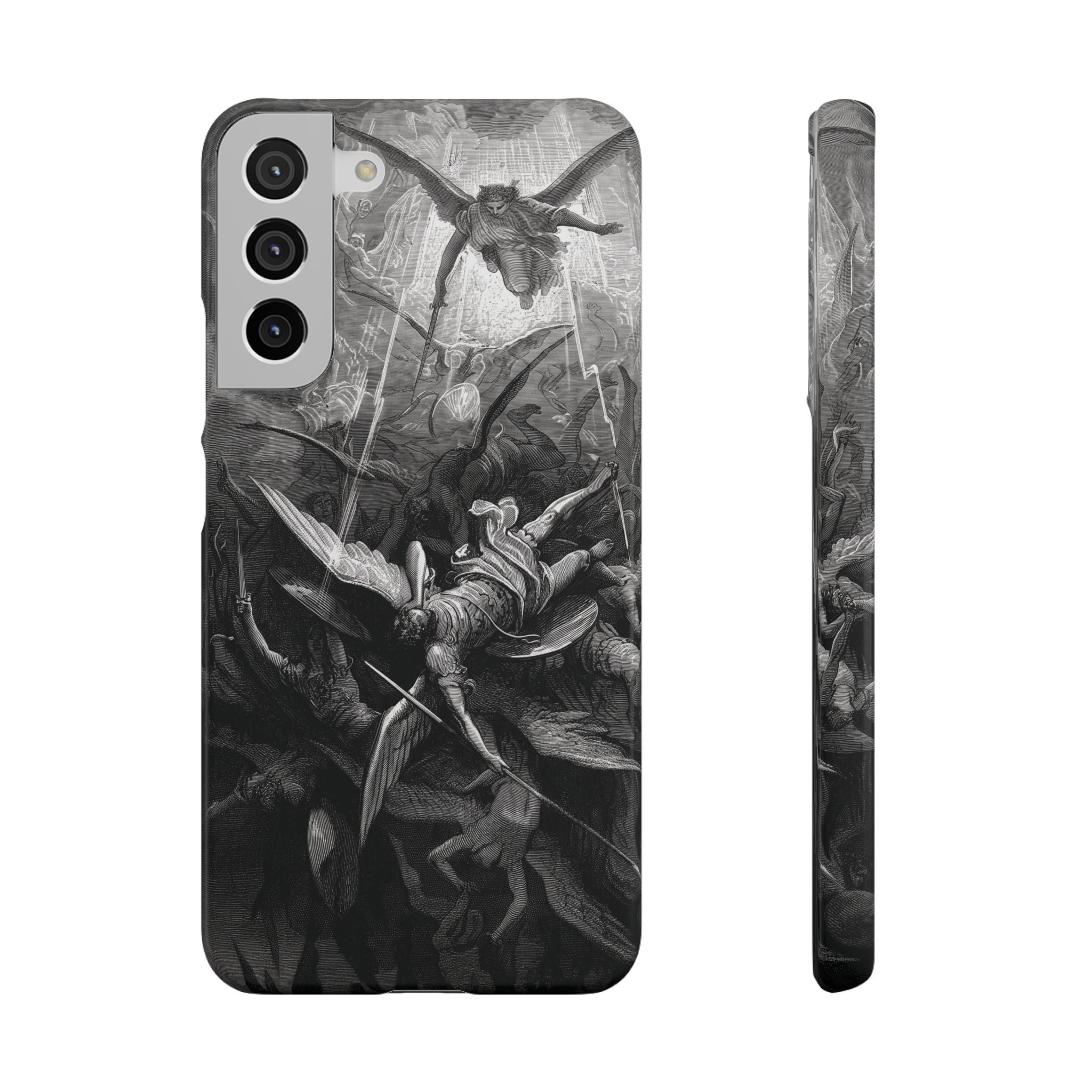 Paradise Lost |The Battle in Heaven by Gustave Doré - Samsung Slim Case