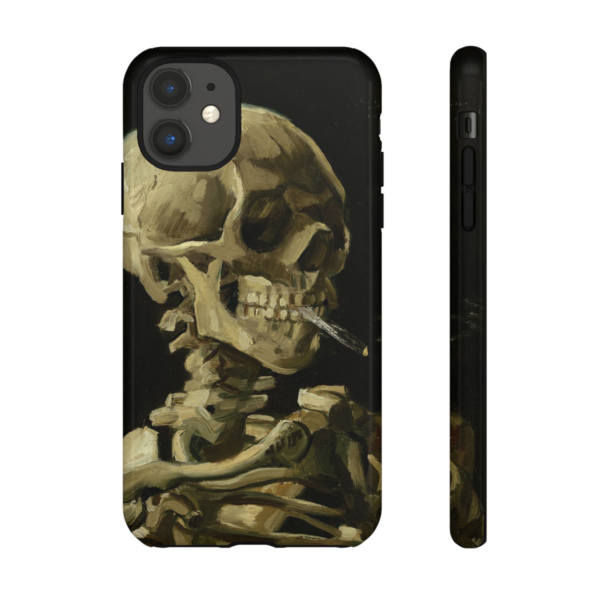 Head of a Skeleton with a Burning Cigarette by Vincent van Gogh - iPhone Tough Case