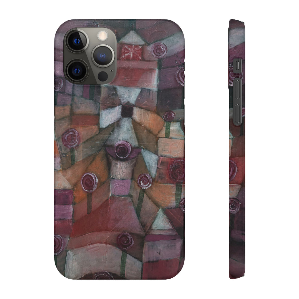 Rose Garden by Paul Klee - iPhone Slim Case