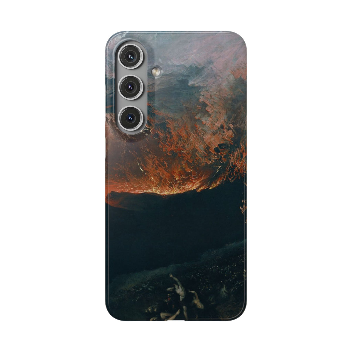 The Great Day of His Wrath by John Martin - Samsung Slim Case