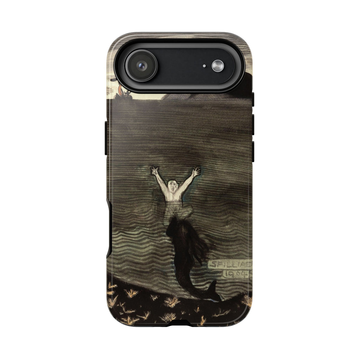 The Call of the Mermaid The Drowning by Leon Spilliaert - iPhone Tough Case