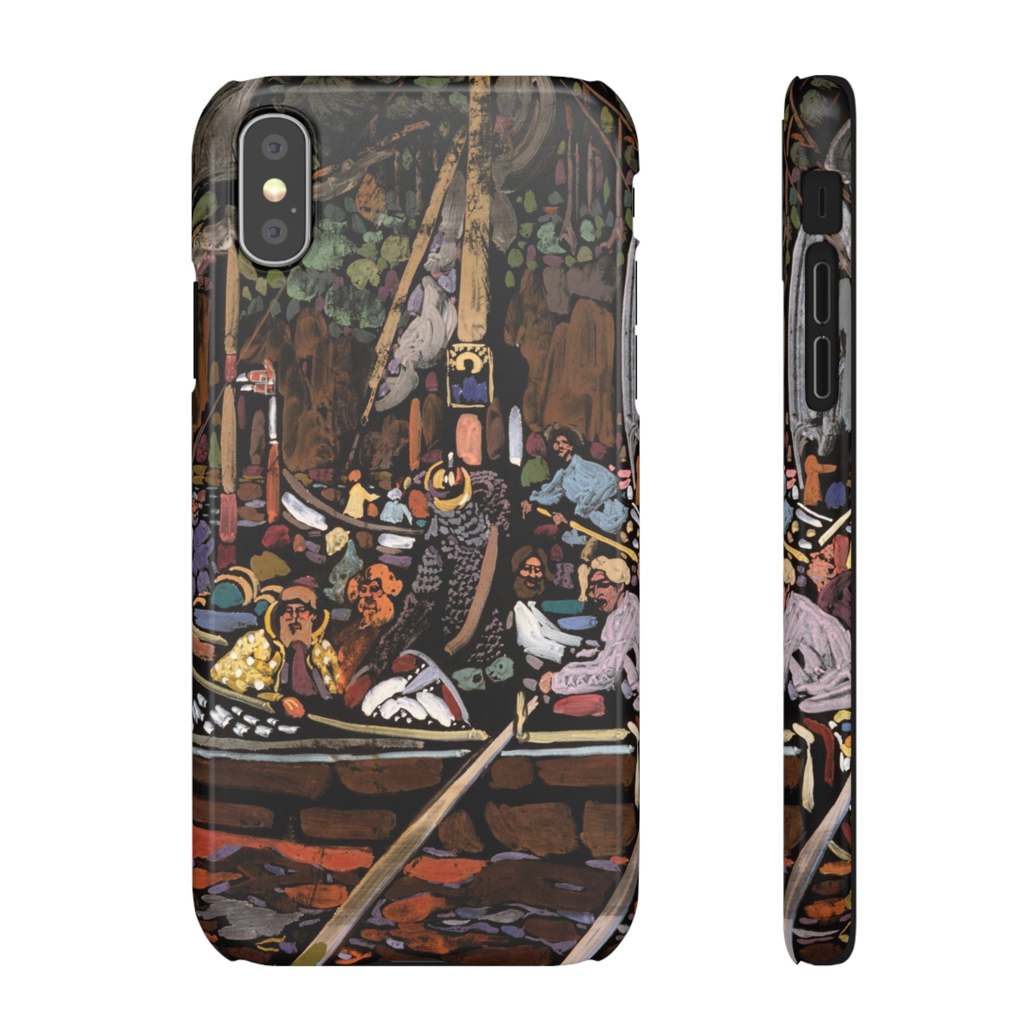 Lied (Chanson) by Vasily Kandinsky - iPhone Slim Case