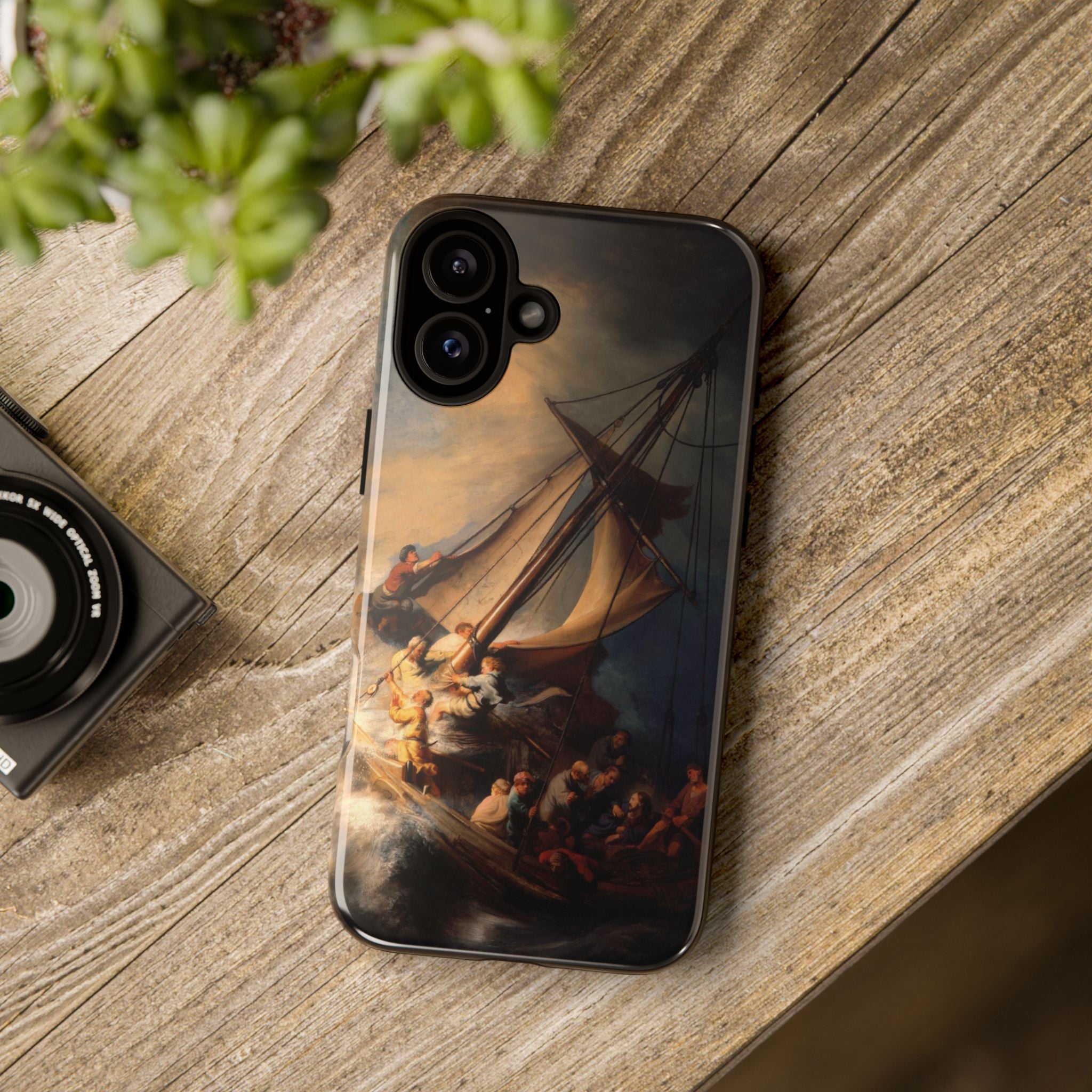 The Storm on the Sea of Galilee by Rembrandt - iPhone Tough Case