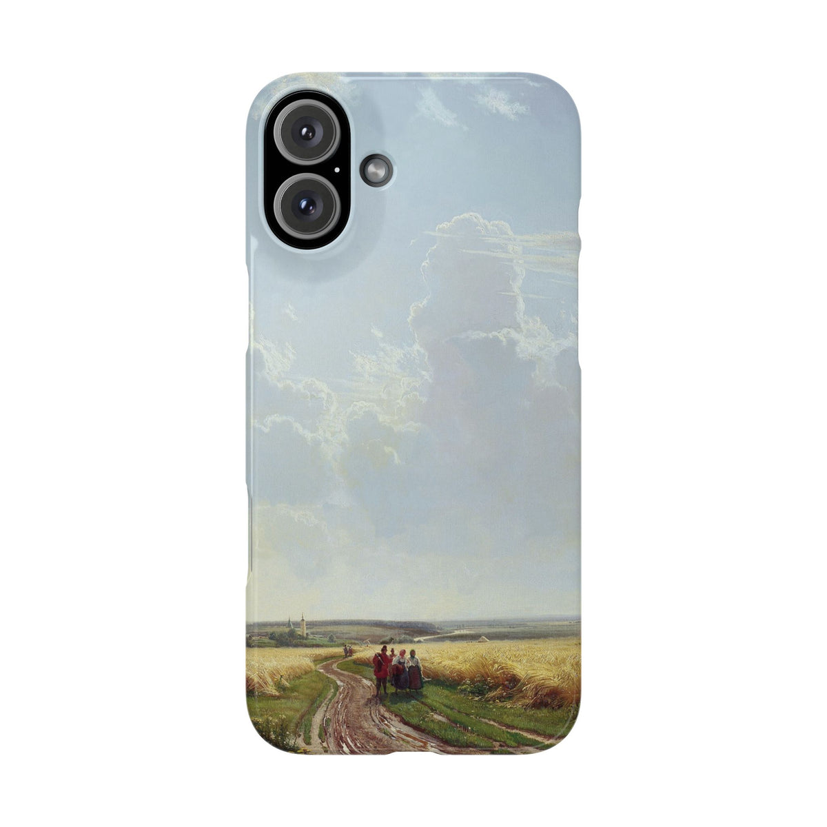 Midday in the Neighbourhood of Moscow by Ivan Ivanovich Shishkin - iPhone Slim Case