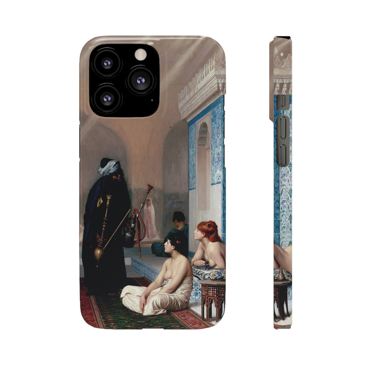 Pool in a Harem by Jean-Leon Gerome - iPhone Slim Case