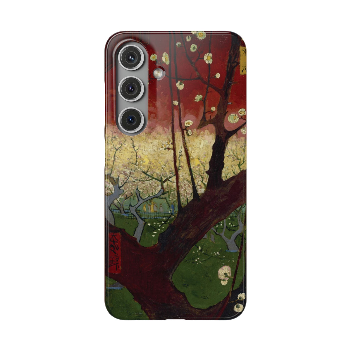 Flowering Plum Tree after Hiroshige by Vincent van Gogh - Samsung Slim Case