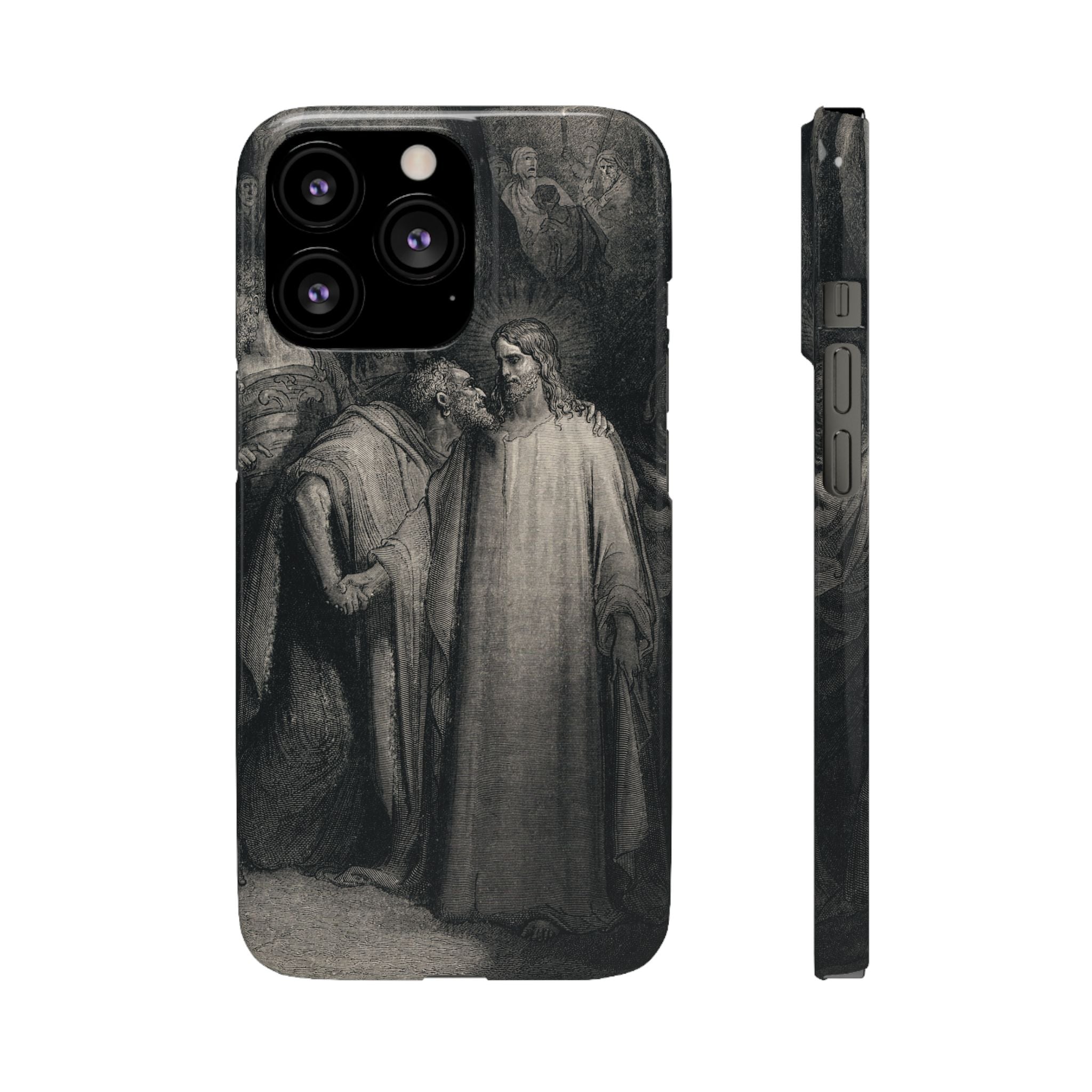 Plate CXLI “The Judas Kiss” by Gustave Doré - iPhone Slim Case