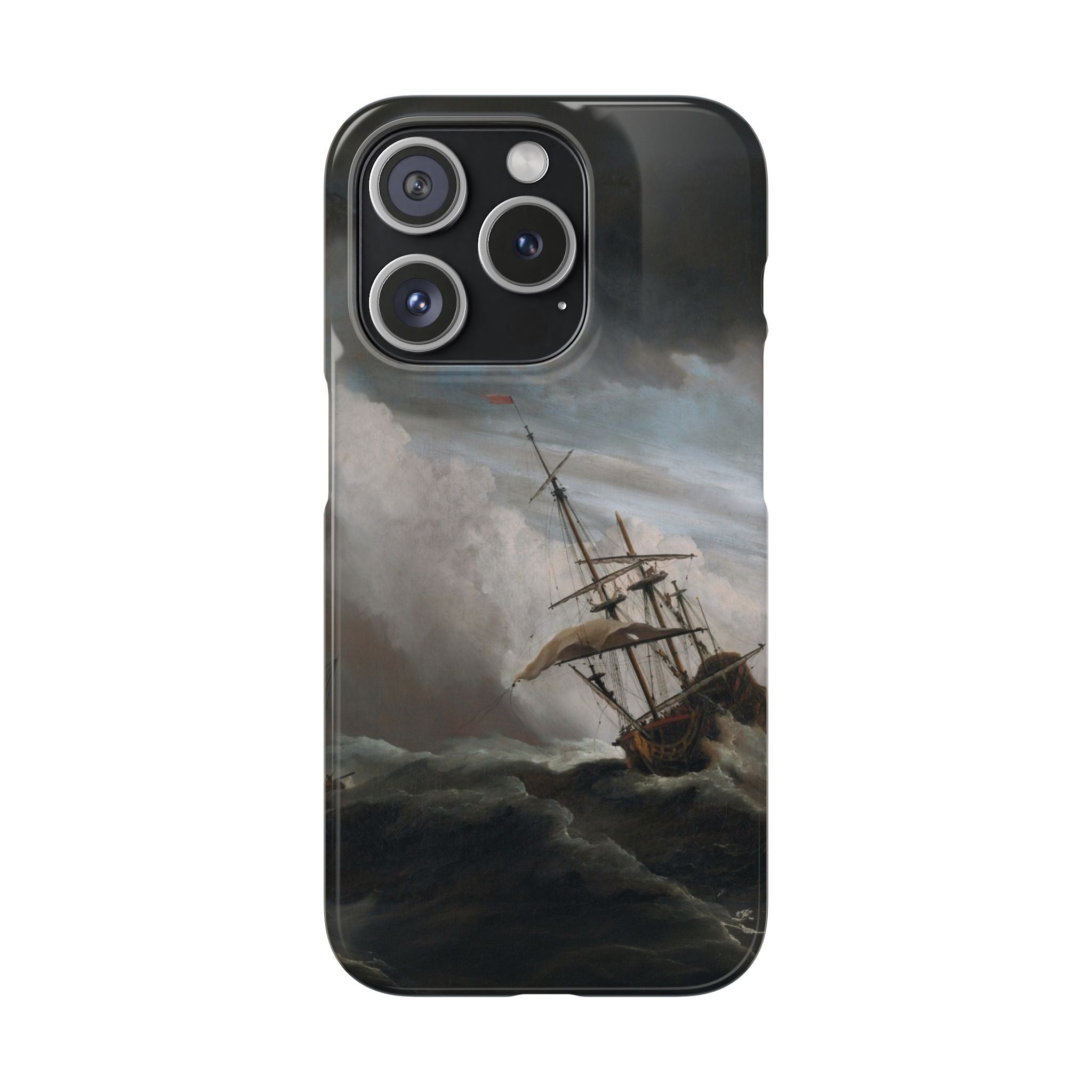 The Gust by Willem van de Velde - iPhone Slim Case