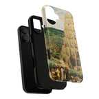 The Tower of Babel by Pieter Bruegel the Elder - iPhone Tough Case