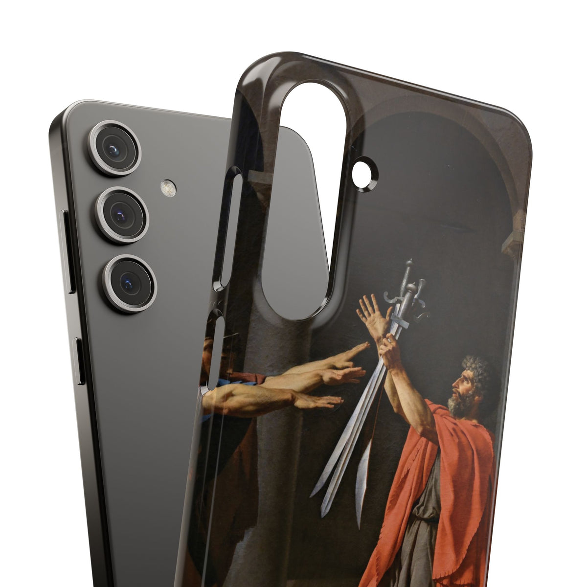 Oath of the Horatii by Jacques-Louis David - Samsung Slim Case