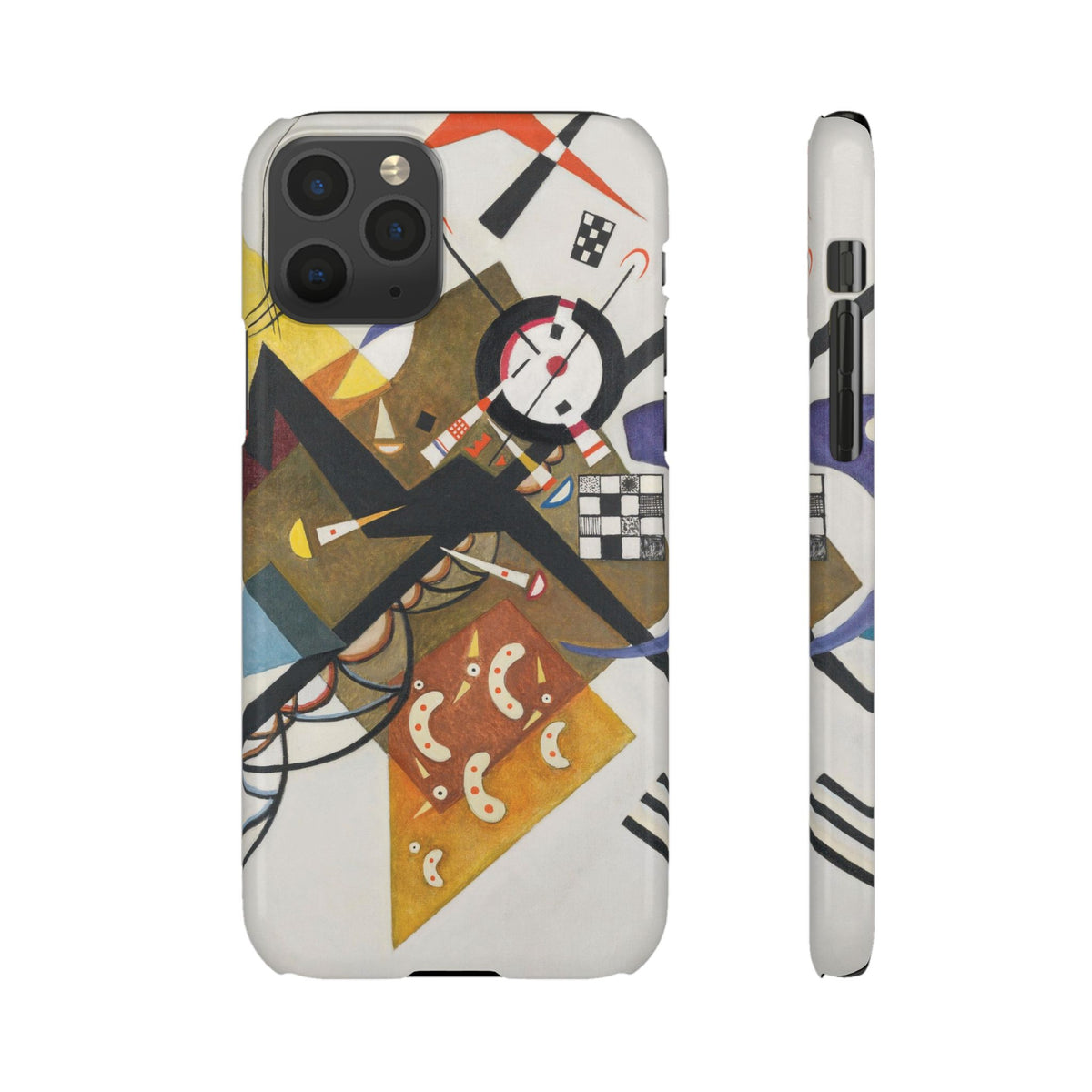 On White II by Vasily Kandinsky - iPhone Slim Case