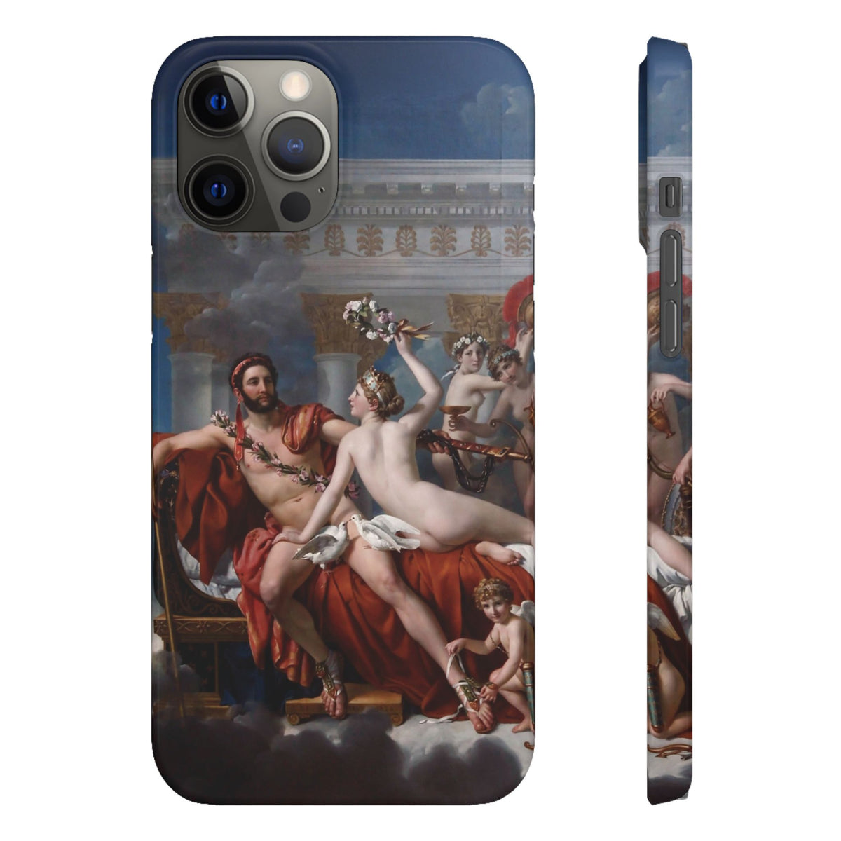 The Death of Marat by Jacques-Louis David - iPhone Slim Case