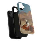 Rider and his Steed in the Desert by Jean-Leon Gerome - iPhone Tough Case