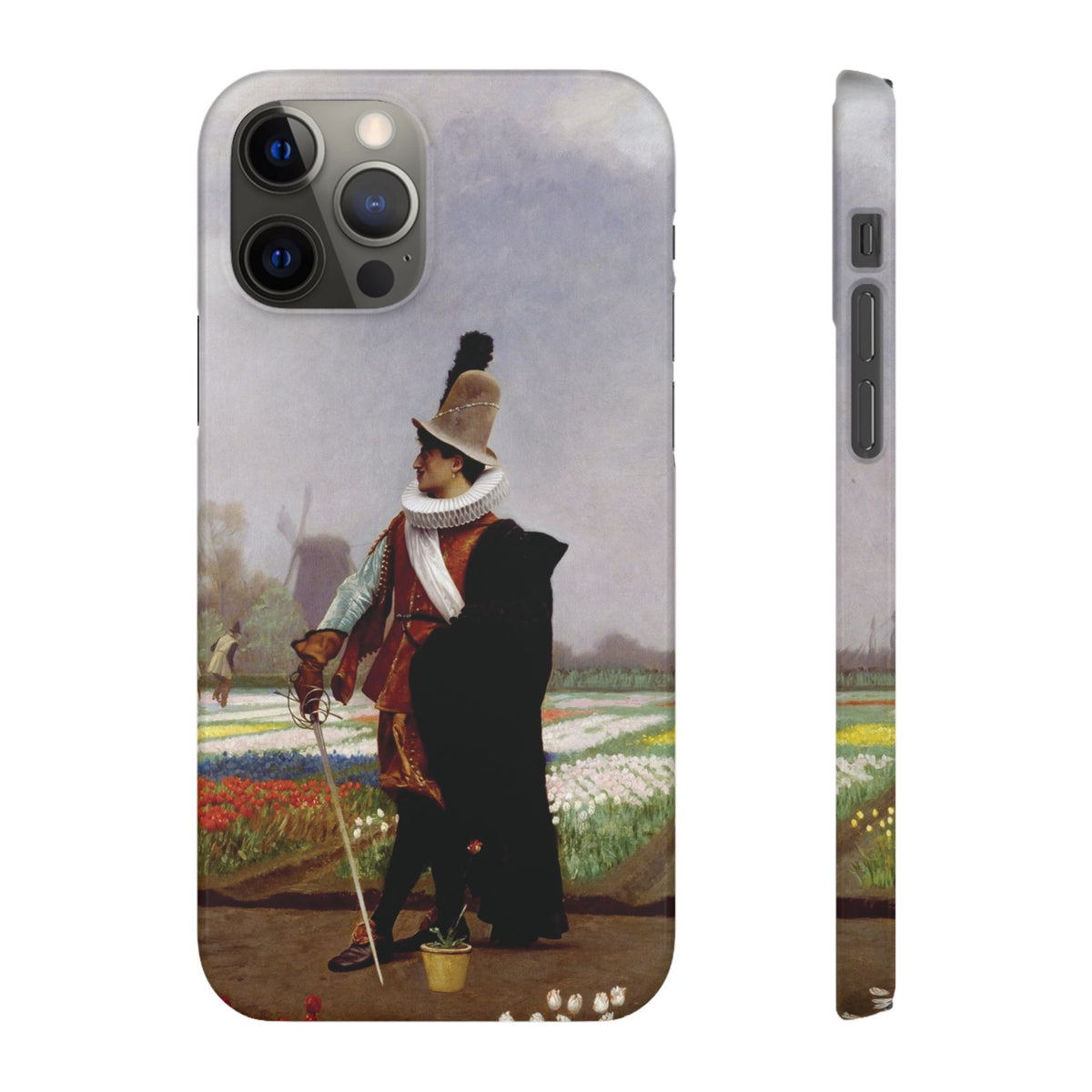 The Tulip Folly by Jean-Leon Gerome - iPhone Slim Case