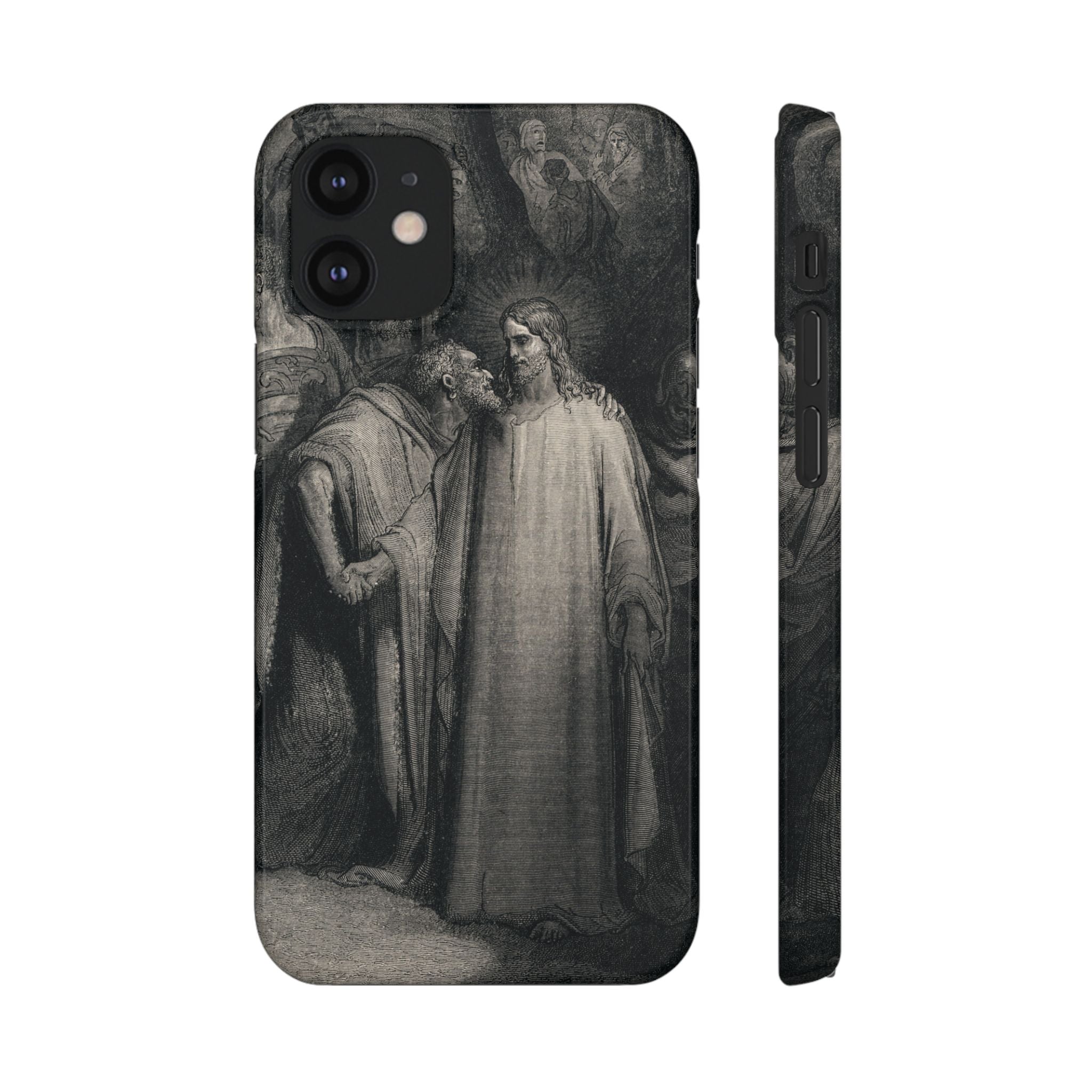 Plate CXLI “The Judas Kiss” by Gustave Doré - iPhone Slim Case