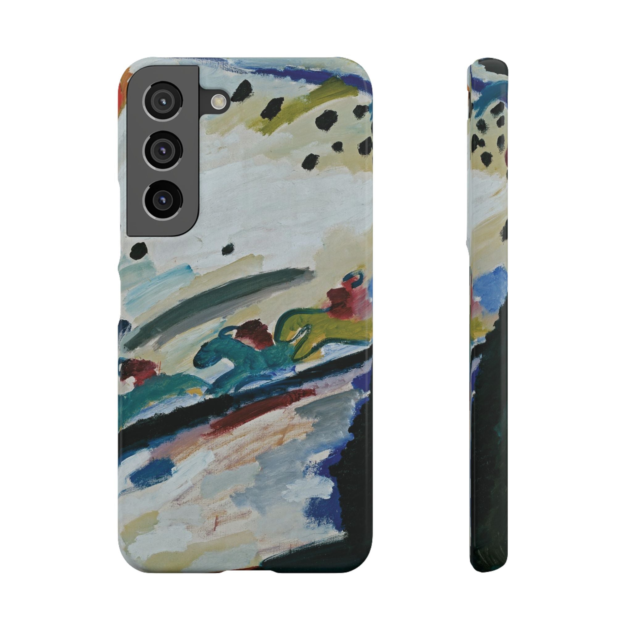 Romantic Landscape by Vasily Kandinsky - Samsung Slim Case