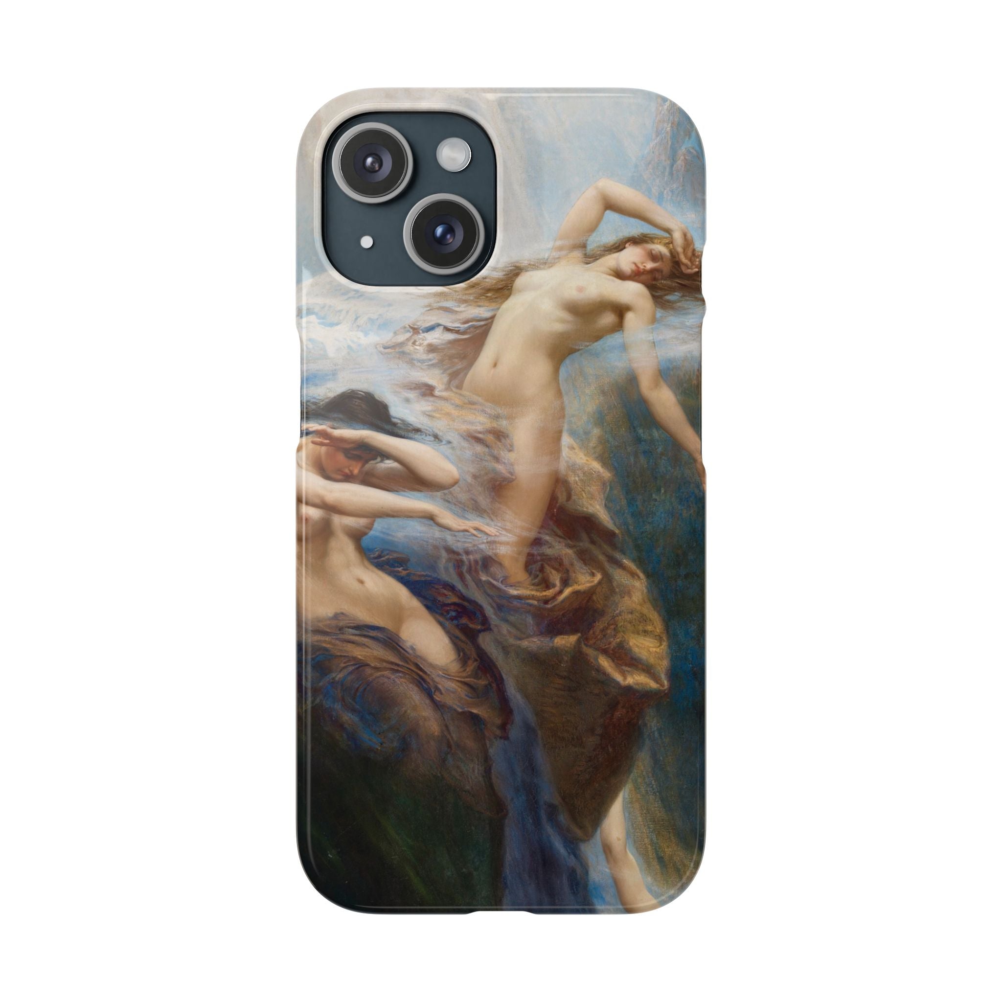 The Mountain Mists by Herbert James Draper - iPhone Slim Case
