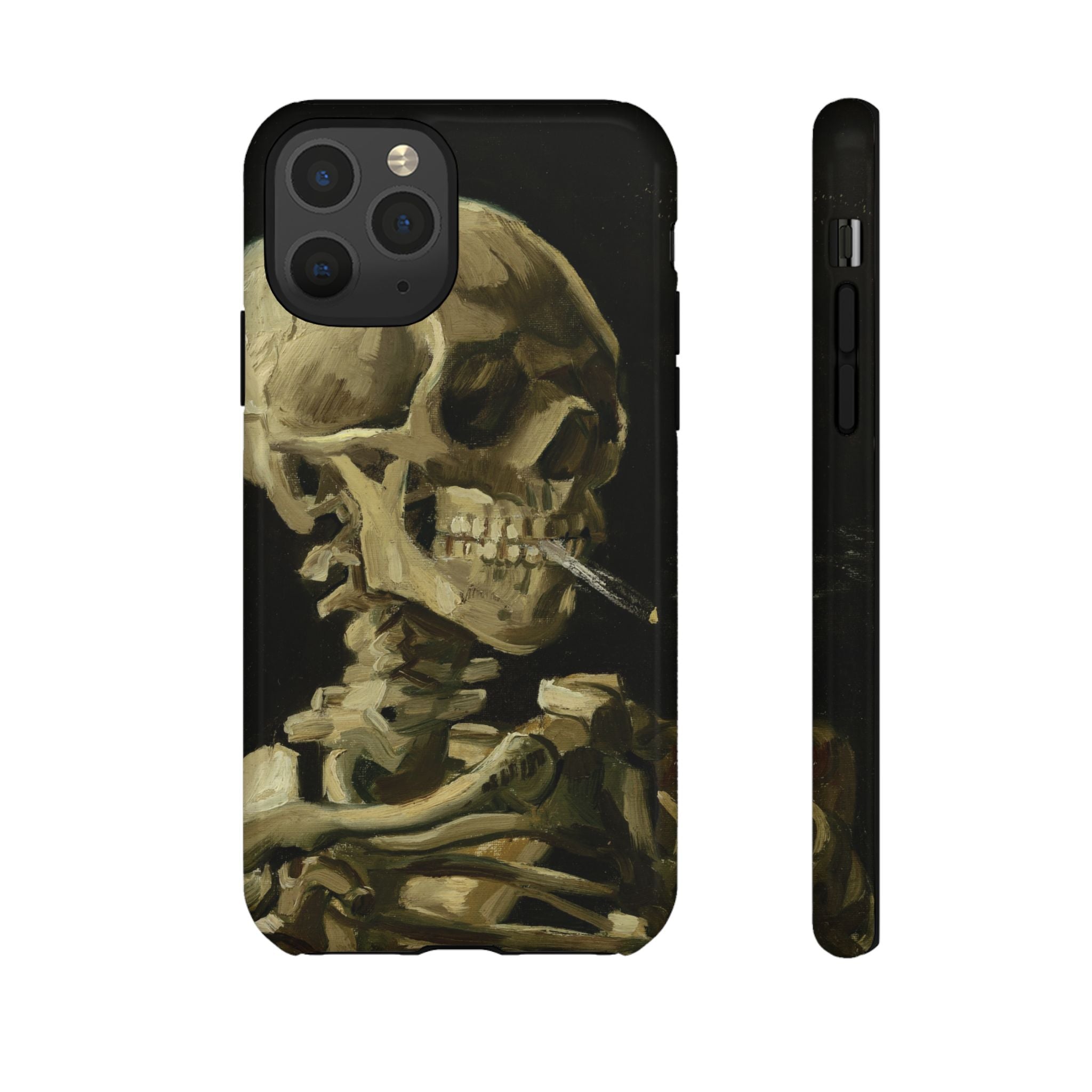 Head of a Skeleton with a Burning Cigarette by Vincent van Gogh - iPhone Tough Case