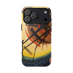 In the Bright Oval by Vasily Kandinsky - iPhone Tough Case