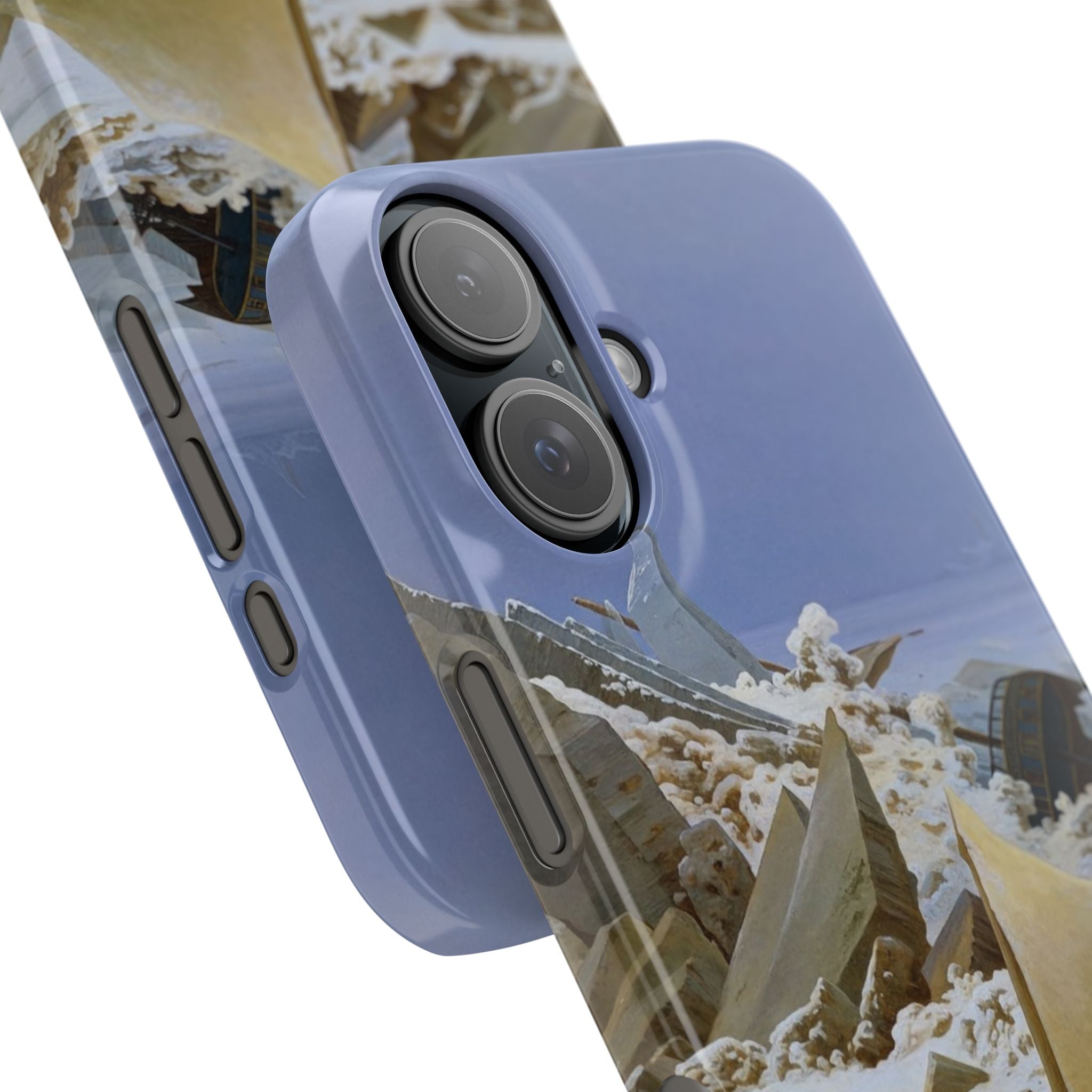 The Sea of Ice by Caspar David Friedrich - iPhone Slim Case