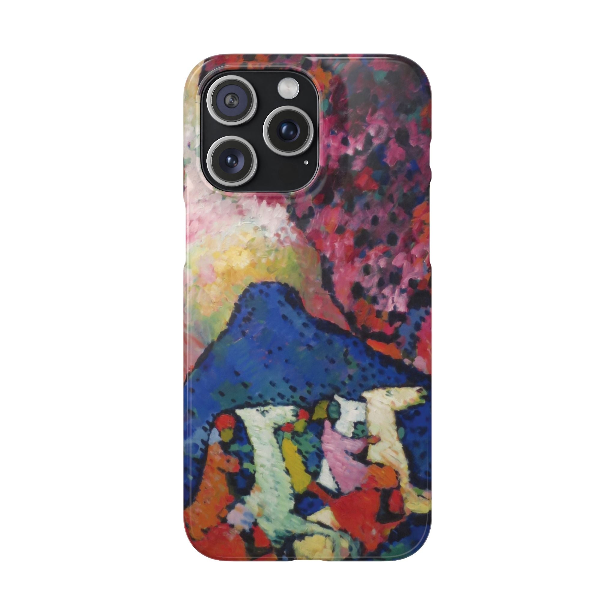 Blue Mountain by Vasily Kandinsky - iPhone Slim Case