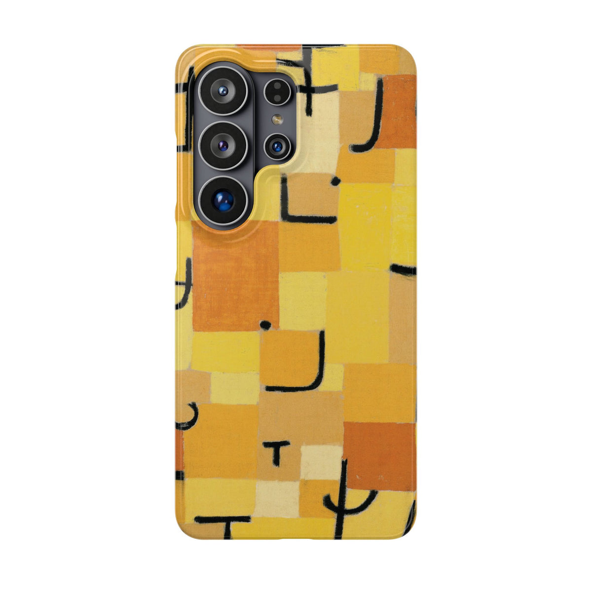 Signs in Yellow by Paul Klee - Samsung Slim Case
