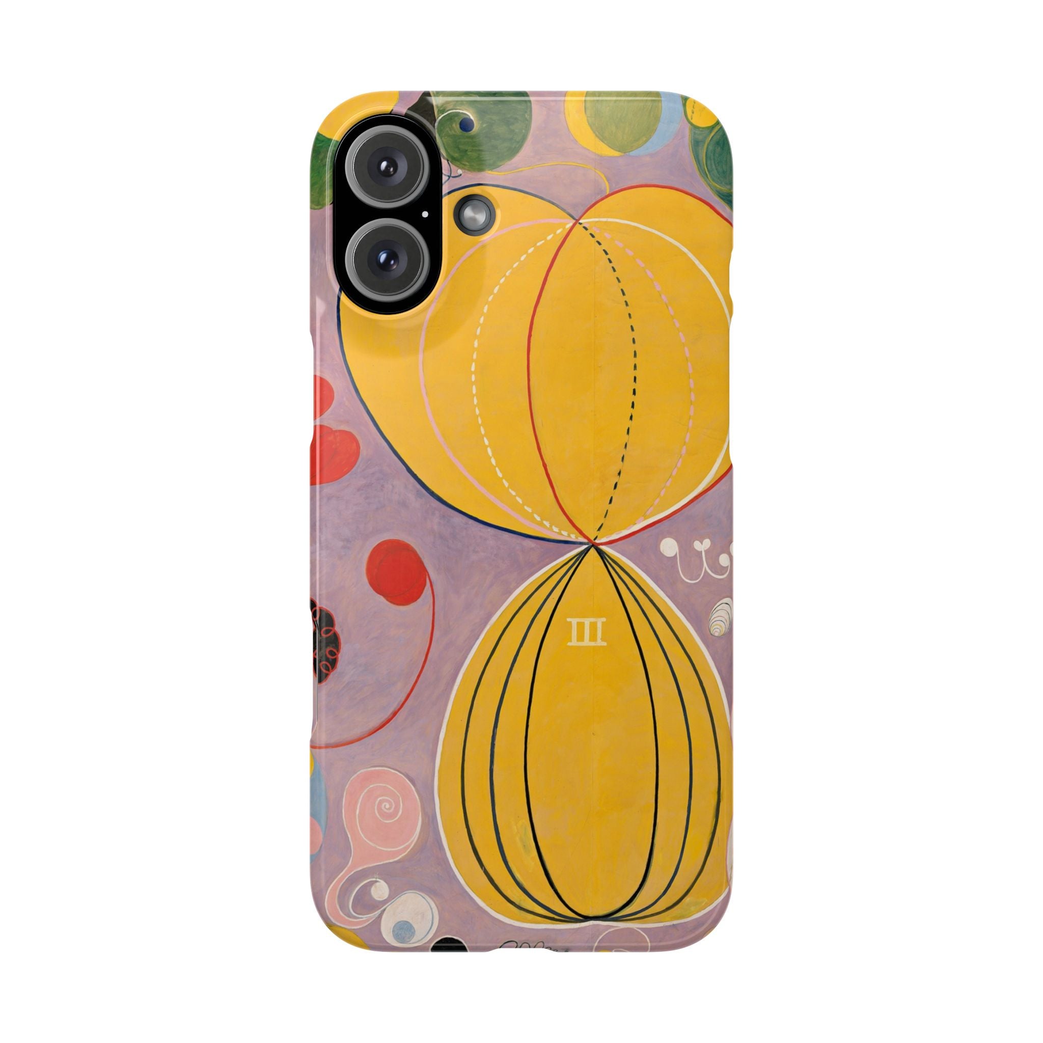 The Ten Largest No. 7, Adulthood by Hilma af Klint - iPhone Slim Case