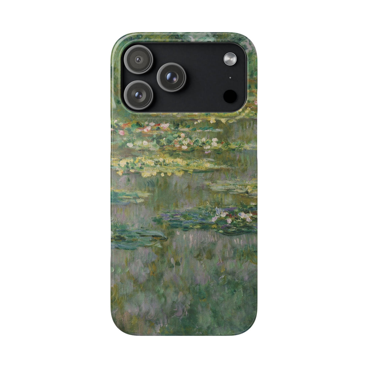 Le Bassin des Nymphéas by Claude Monet - iPhone Slim Case