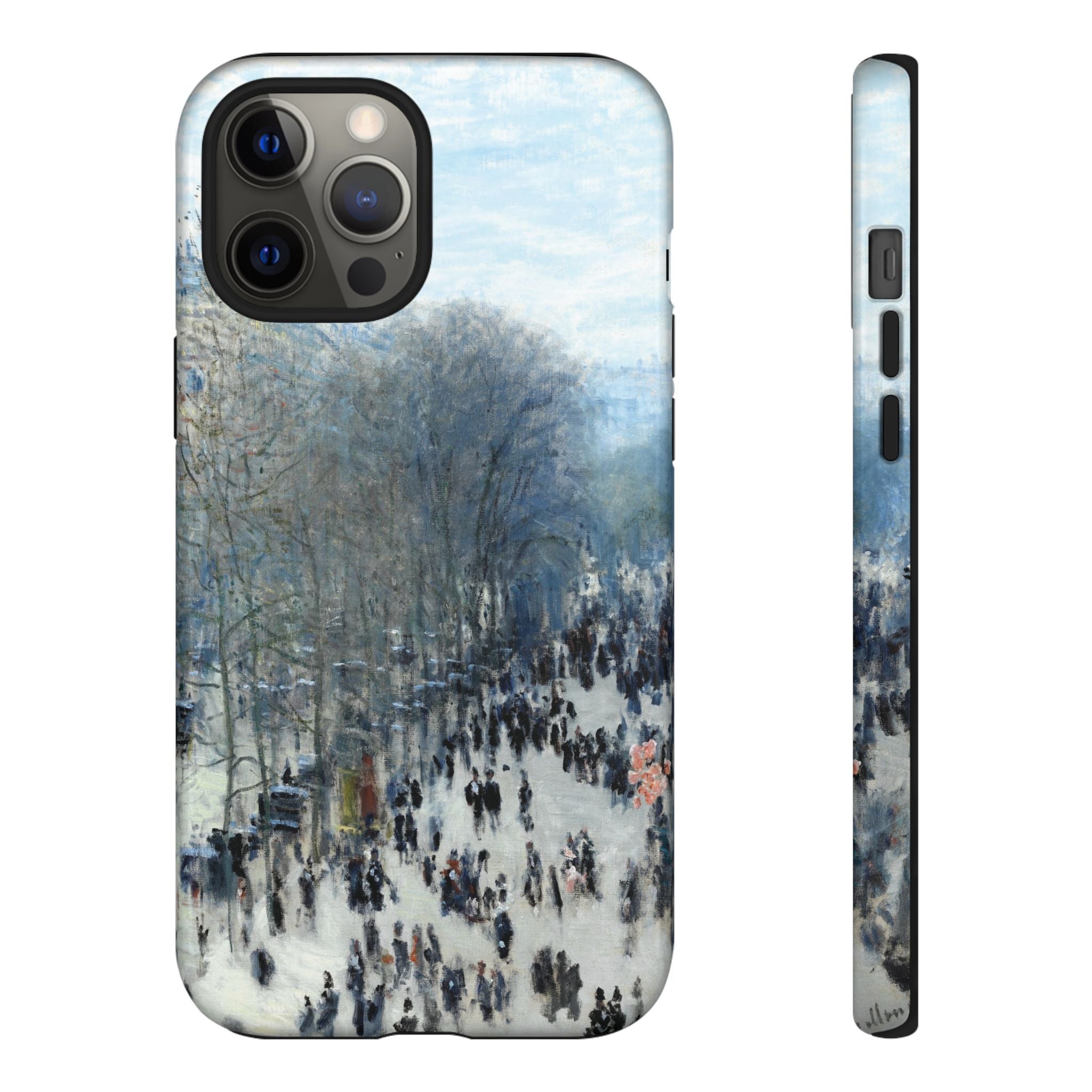 Boulevard des Capucines by Claude Monet - iPhone Tough Case