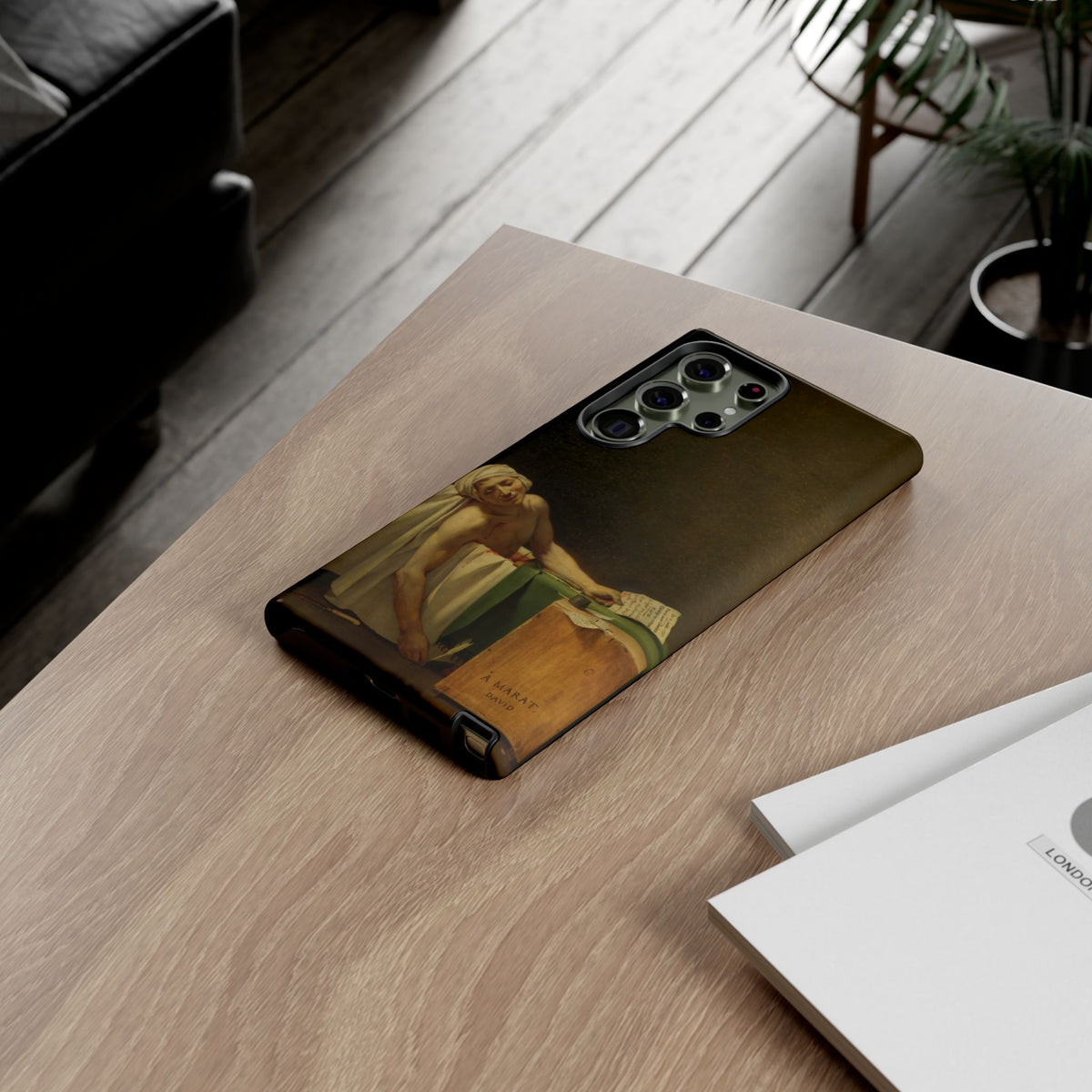 The Death of Marat by Jacques-Louis David - Samsung Tough Case